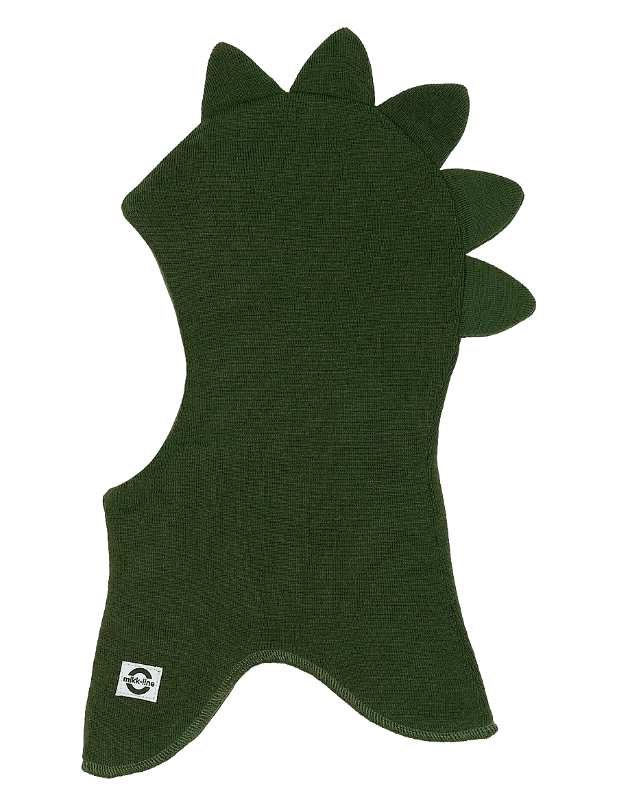 mikk-line - Wool Fullface - Dino - winteraccessoires - kombu green - 0