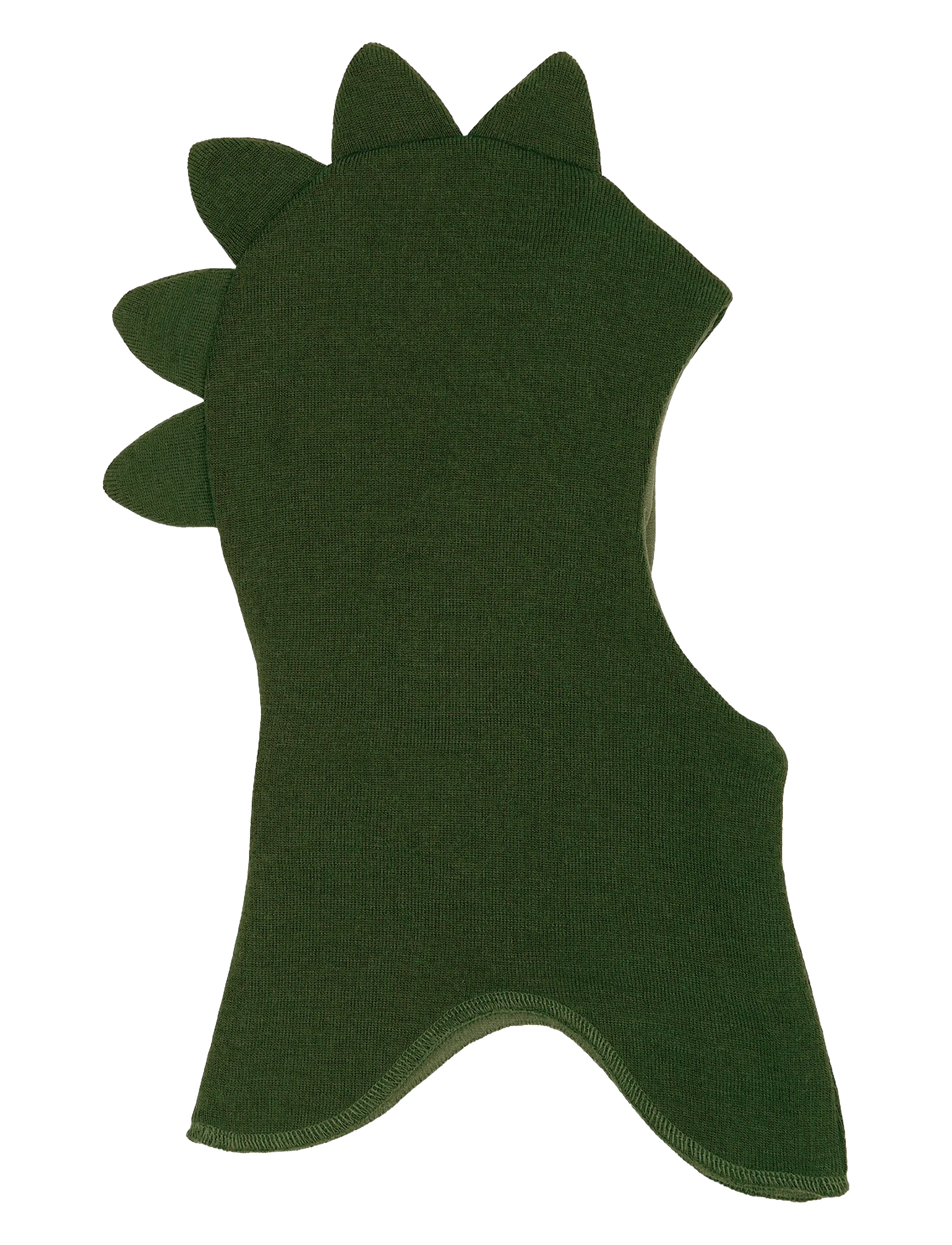 mikk-line - Wool Fullface - Dino - winter accessories - kombu green - 1