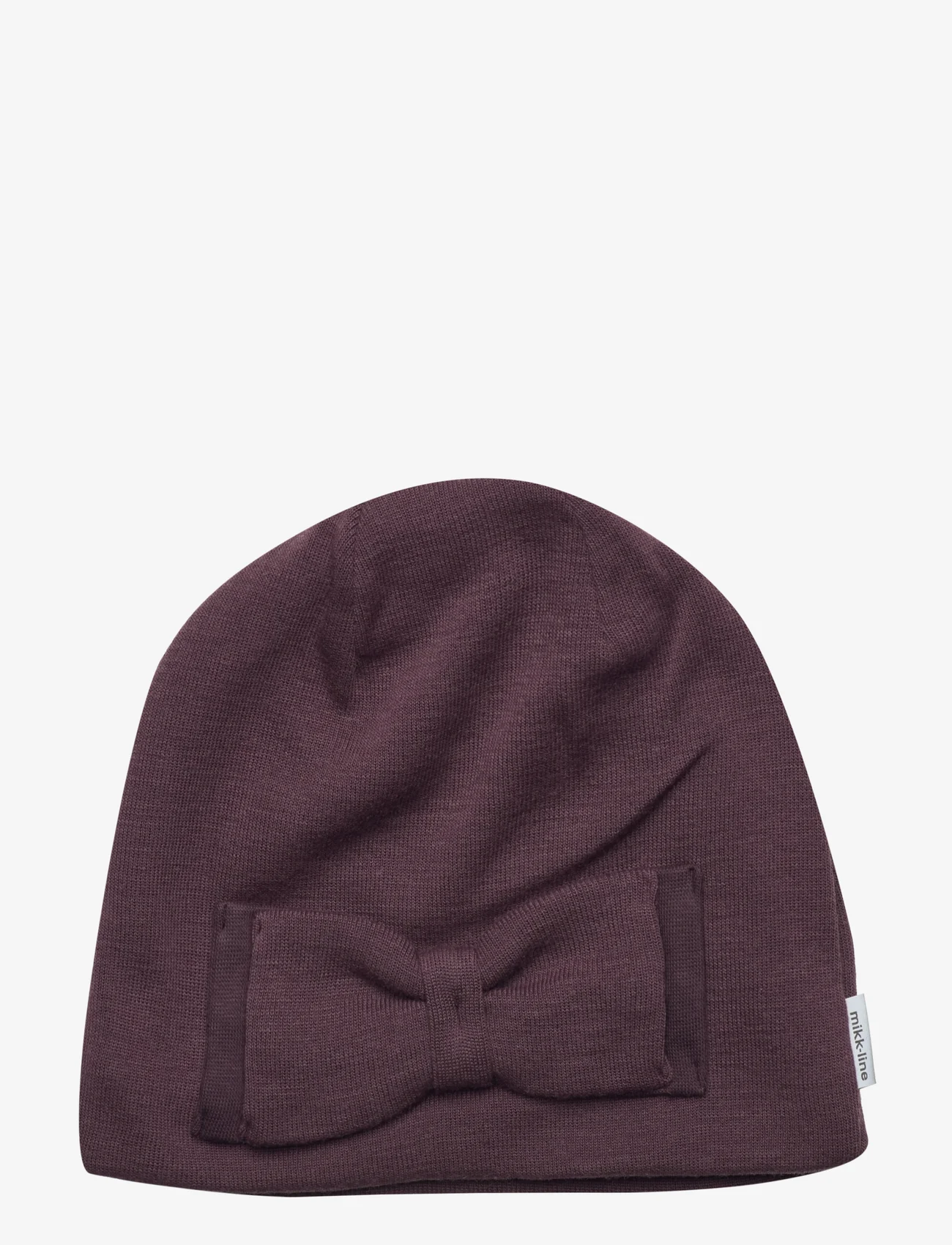 mikk-line - Wool Hat w. Bow - lowest prices - huckleberry - 0