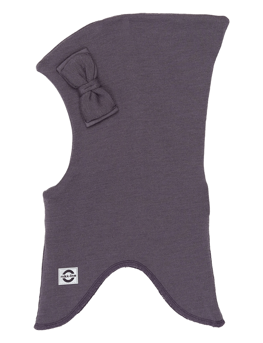 mikk-line - Wool Fullface Tip w Windstop - Bow - vinter tilbehør - catawba grape - 0