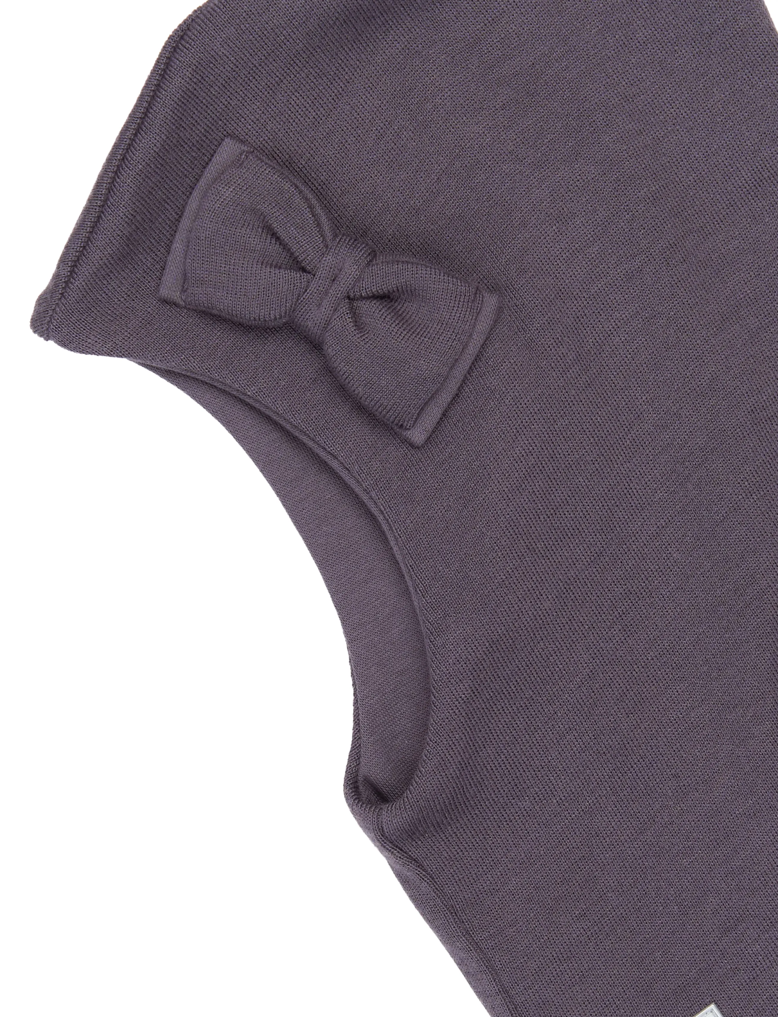 mikk-line - Wool Fullface Tip w Windstop - Bow - winter accessories - catawba grape - 2