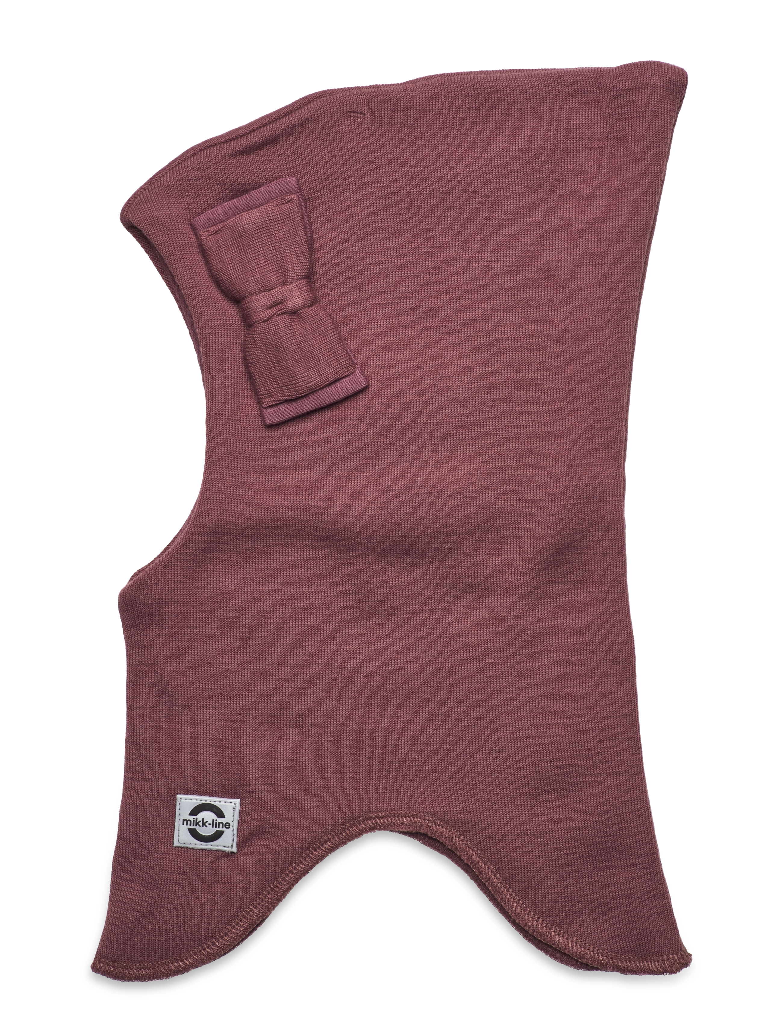 mikk-line - Wool Fullface Bow w Windstop - accessoarer - rose brown - 2