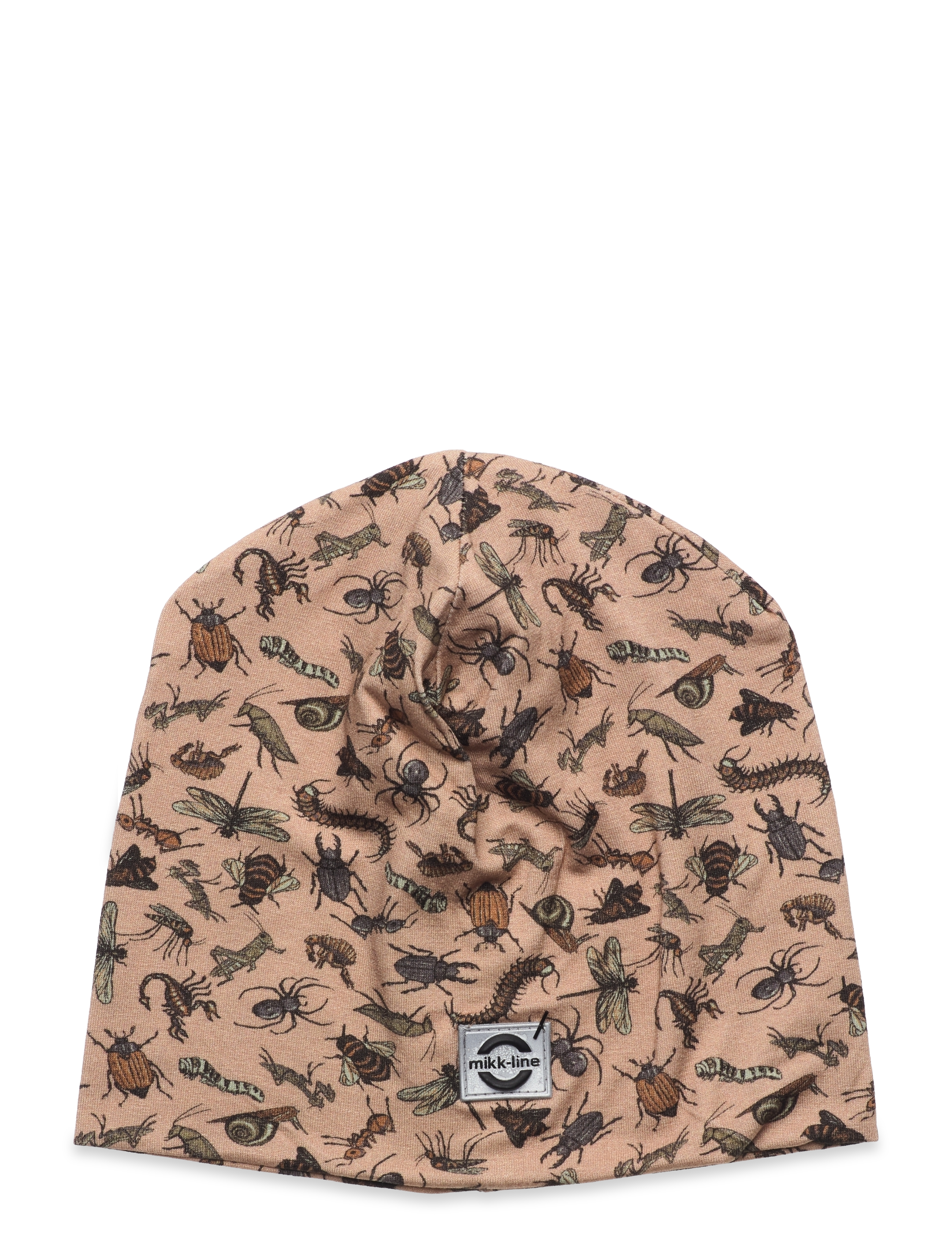 mikk-line Viscose Elestane Hat Aop, 122/128Y, Hats, Mehrfarbig/gemustert - Beanie, Kinder