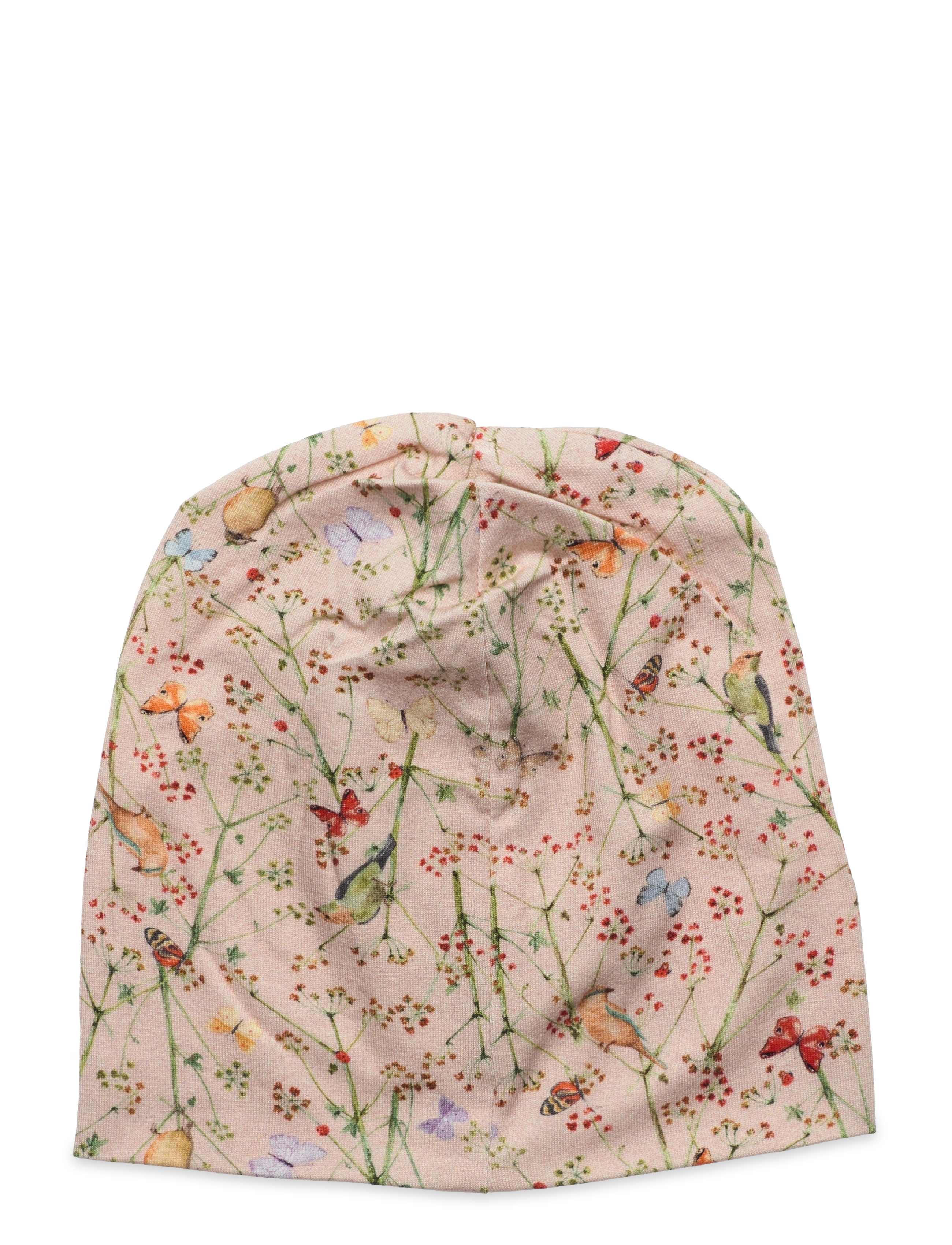 mikk-line - Viscose Elestane Hat - AOP - accessories - off-white - 1