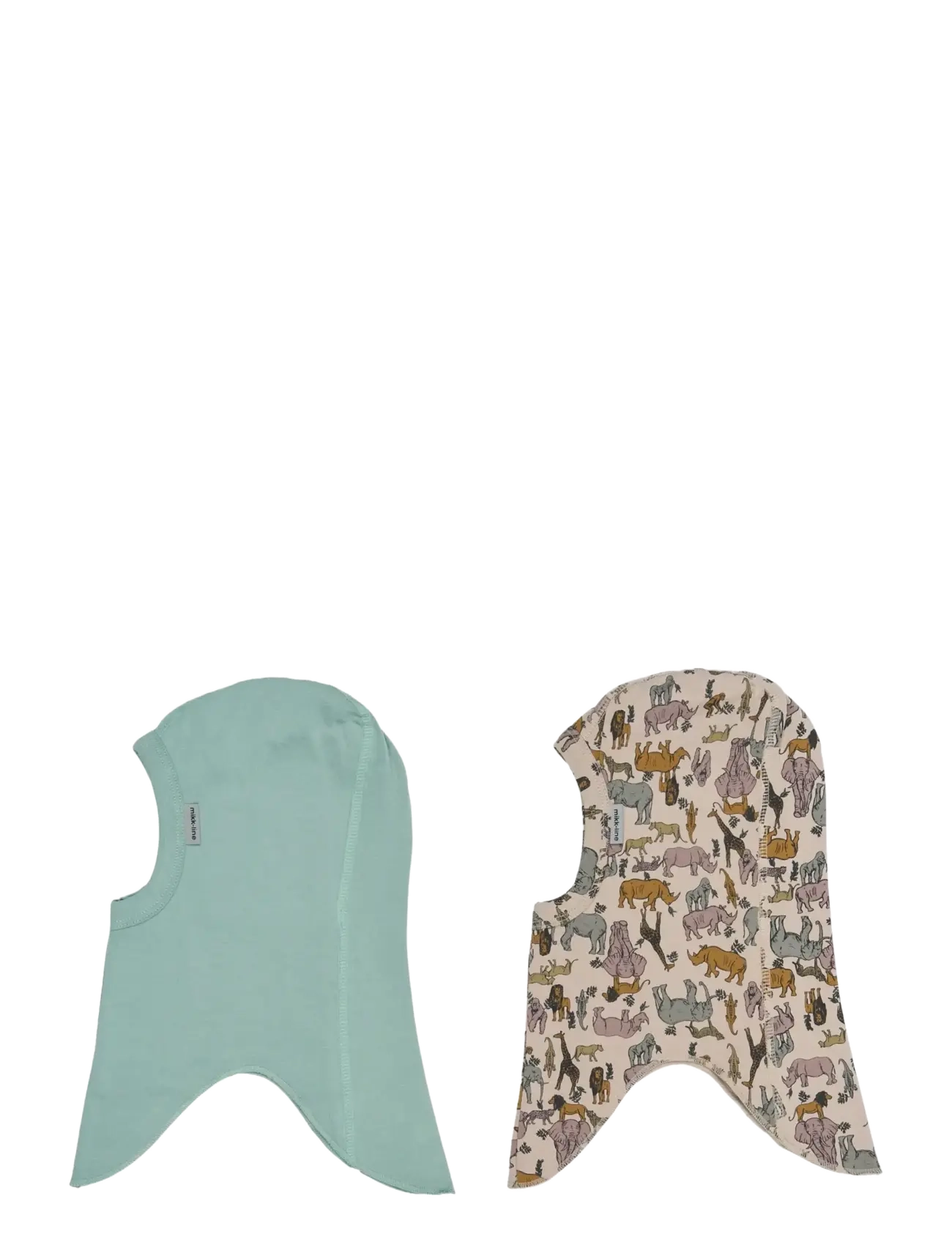 mikk-line 2 pack Cotton fullface - Akcesoria - STONE BLUE / green