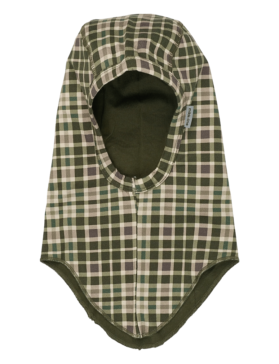 mikk-line - 2 pack Cotton fullface - Double - winteraccessoires - check aop - 0