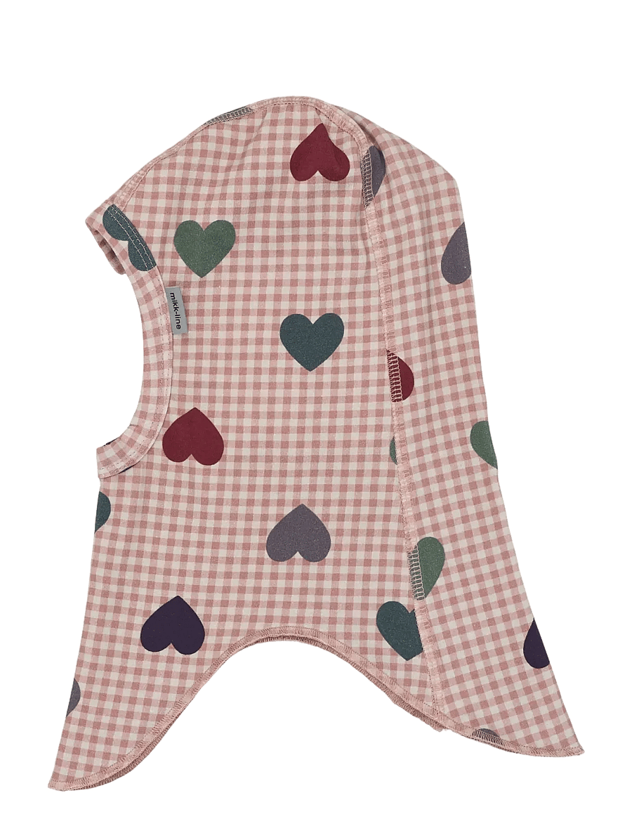 mikk-line - 2 pack Cotton fullface - Double - winteraccessoires - heart aop - 1