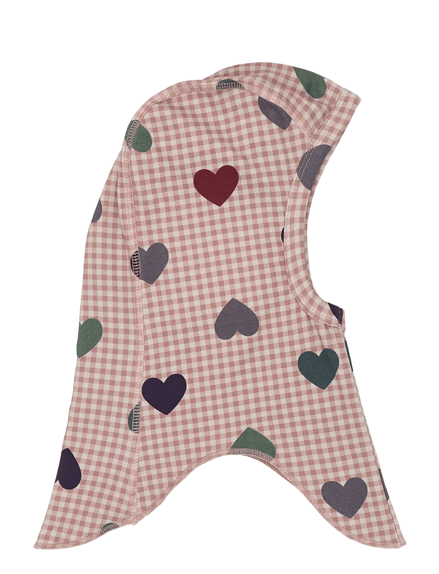 mikk-line - 2 pack Cotton fullface - Double - winteraccessoires - heart aop - 2