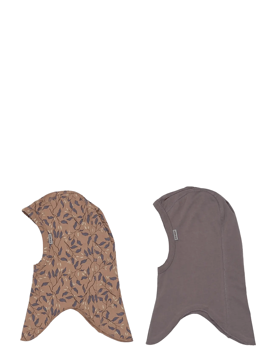 mikk-line - 2 pack Cotton fullface - Double - winteraccessoires - leaf aop - 0