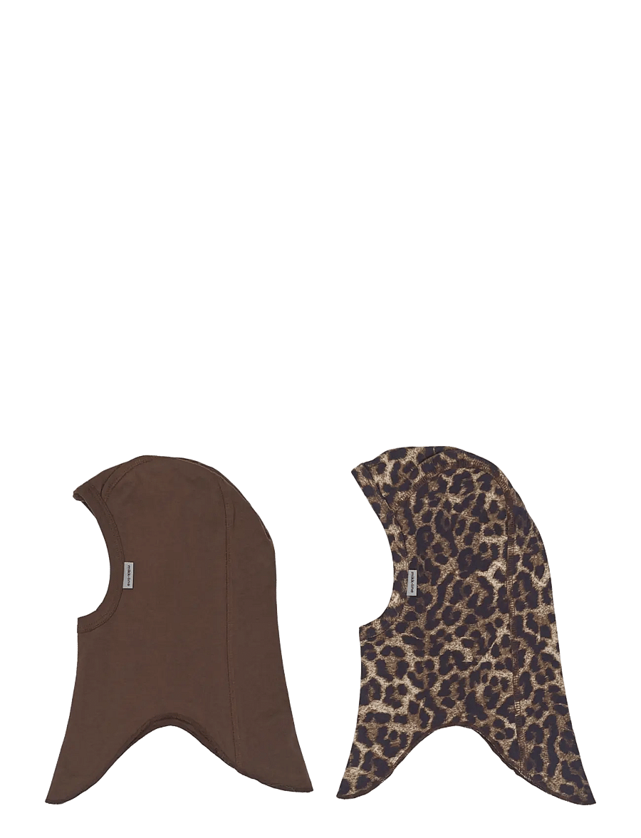 mikk-line - 2 pack Cotton fullface - Double - winteraccessoires - leo aop - 0