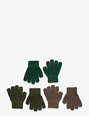 mikk-line - Magic Gloves 3 Pack - de laveste prisene - beech-slate black-evergreen - 0