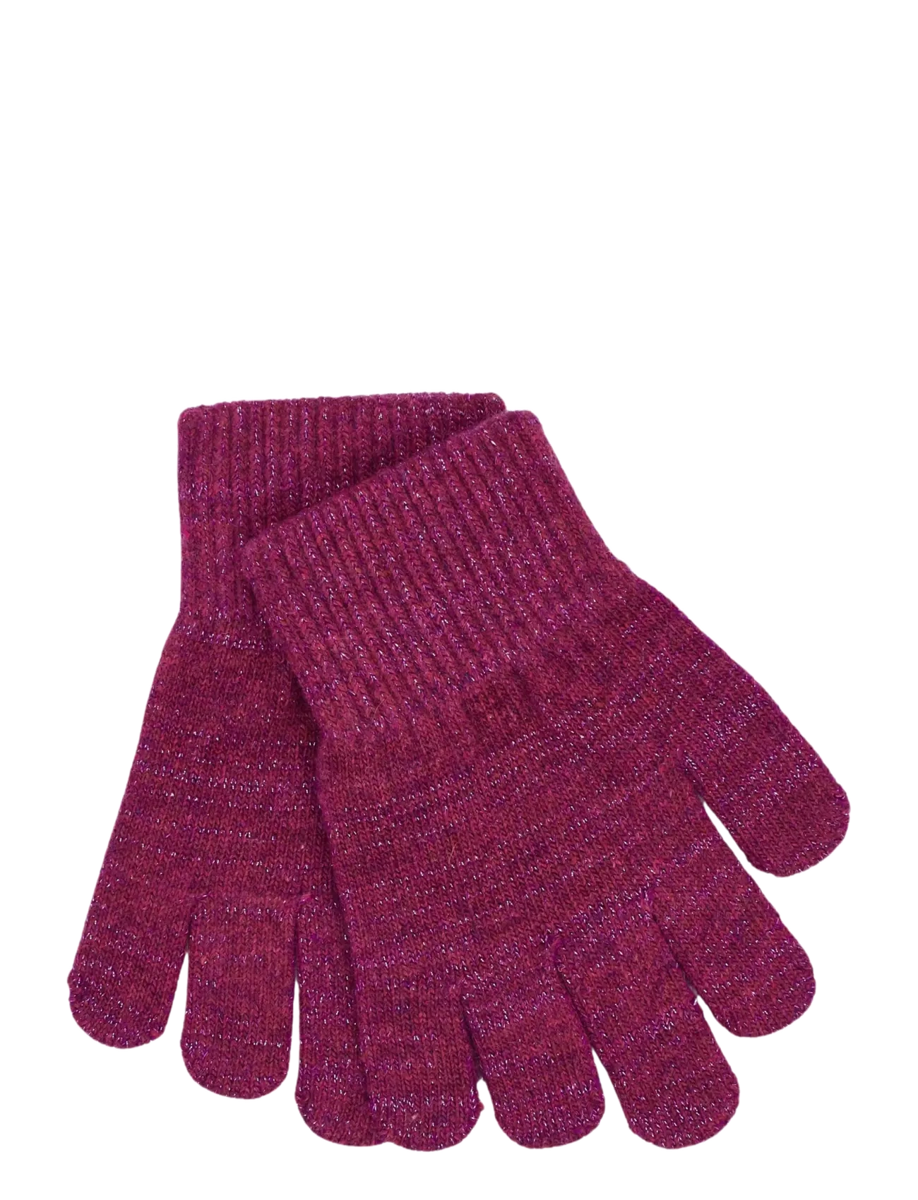 mikk-line - Magic Gloves 3 Pack w. Lurex - handschuhe - plum perfect-catawaba grape-purple sage - 2