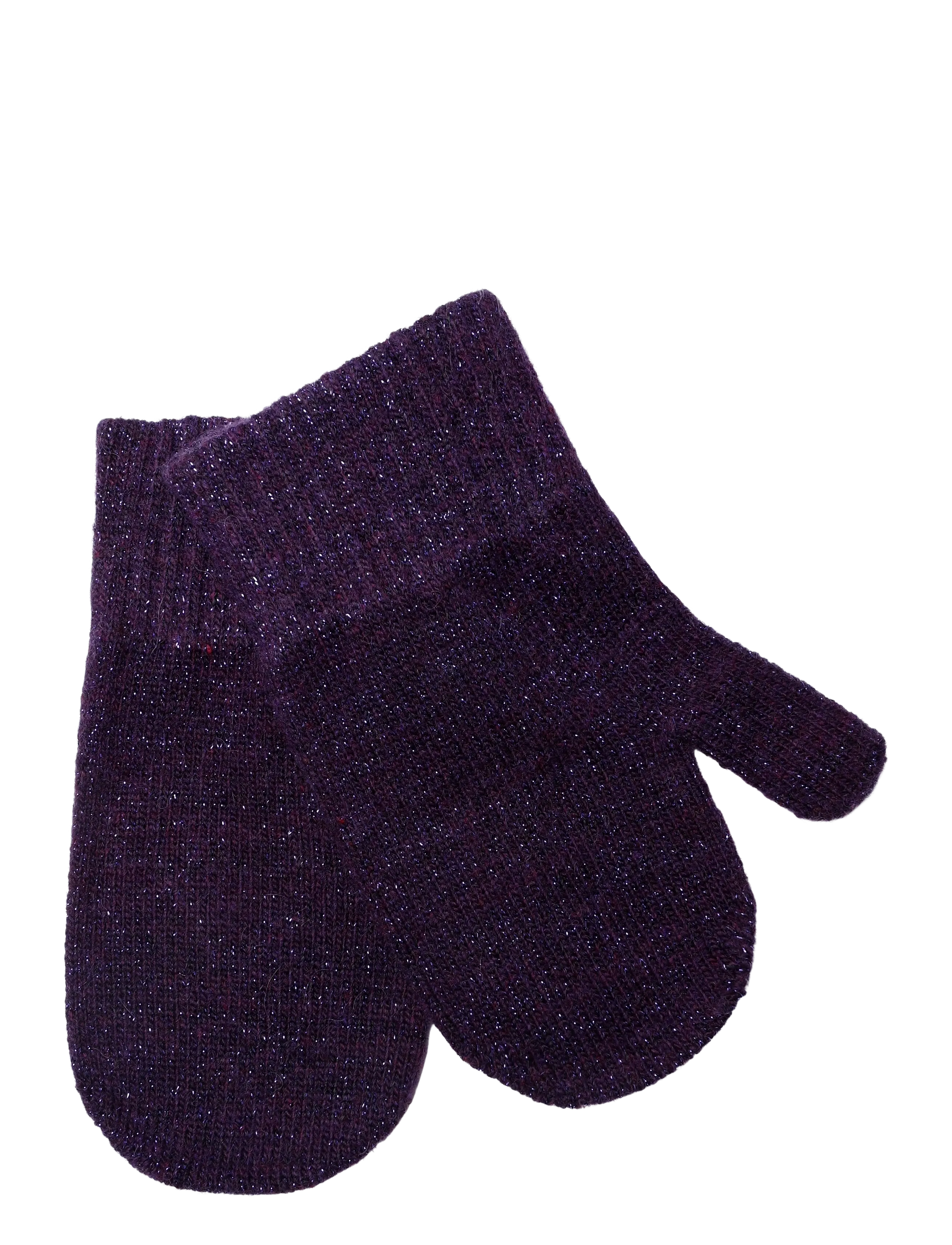 mikk-line - Magic Mittens 3 Pack w. Lurex - handskar - plum perfect-catawaba grape-purple sage - 1
