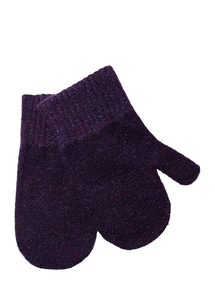 mikk-line - Magic Mittens 3 Pack w. Lurex - handskar - plum perfect-catawaba grape-purple sage - 1