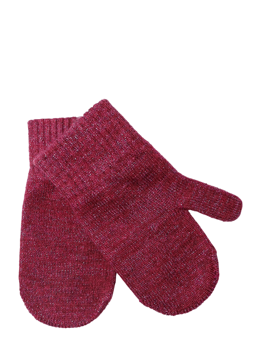 mikk-line - Magic Mittens 3 Pack w. Lurex - handskar - plum perfect-catawaba grape-purple sage - 2