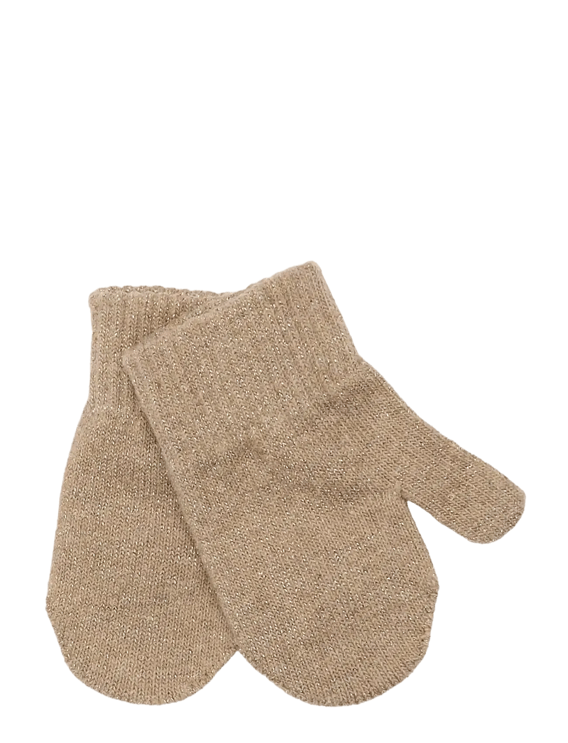 mikk-line - Magic Mittens 3 Pack w. Lurex - gloves - apple butter-chocolate chip-doeskin - 2