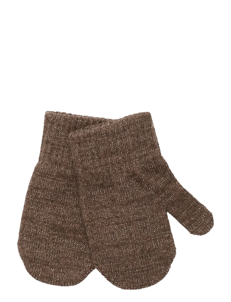 mikk-line - Magic Mittens 3 Pack w. Lurex - gloves - apple butter-chocolate chip-doeskin - 3