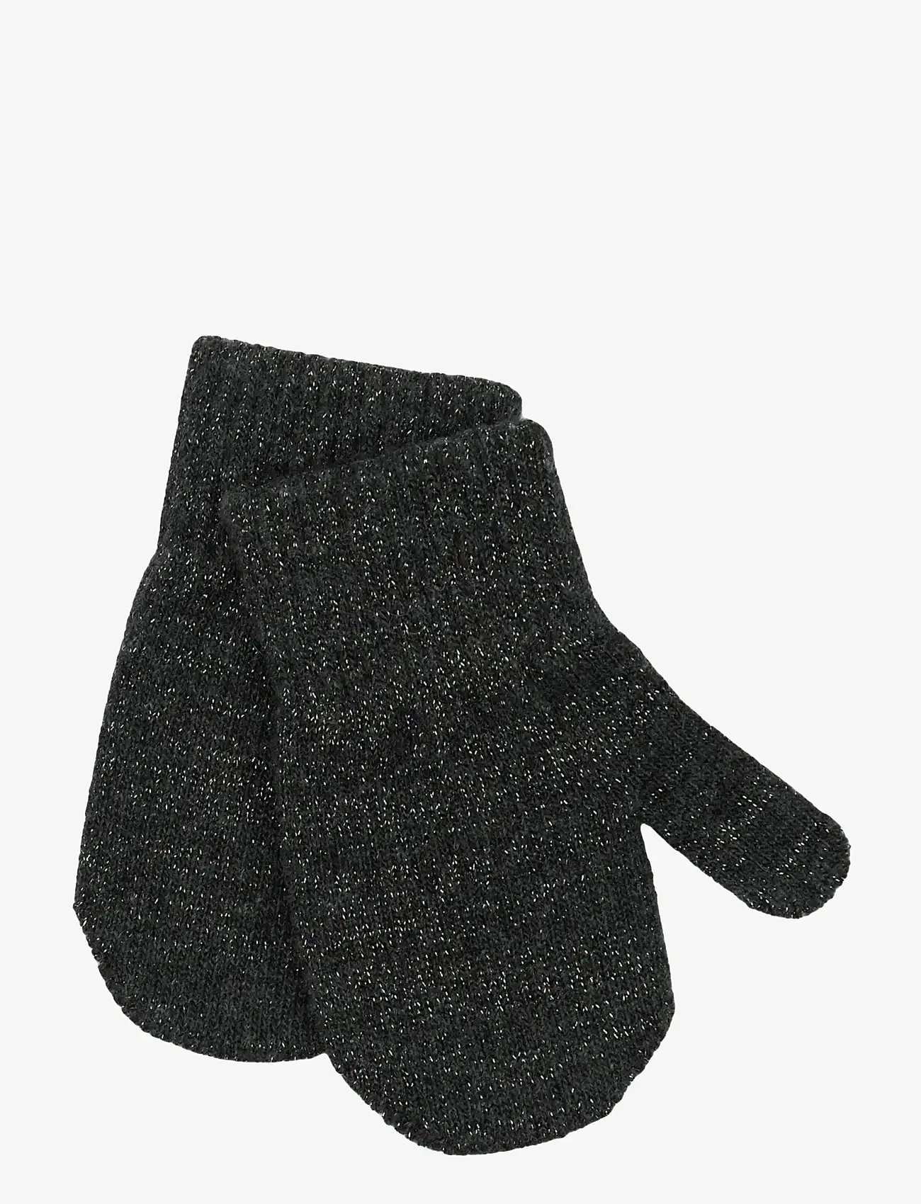 mikk-line - Magic Mittens 3 Pack w. Lurex - handschuhe - french roast-black-antrazite - 1