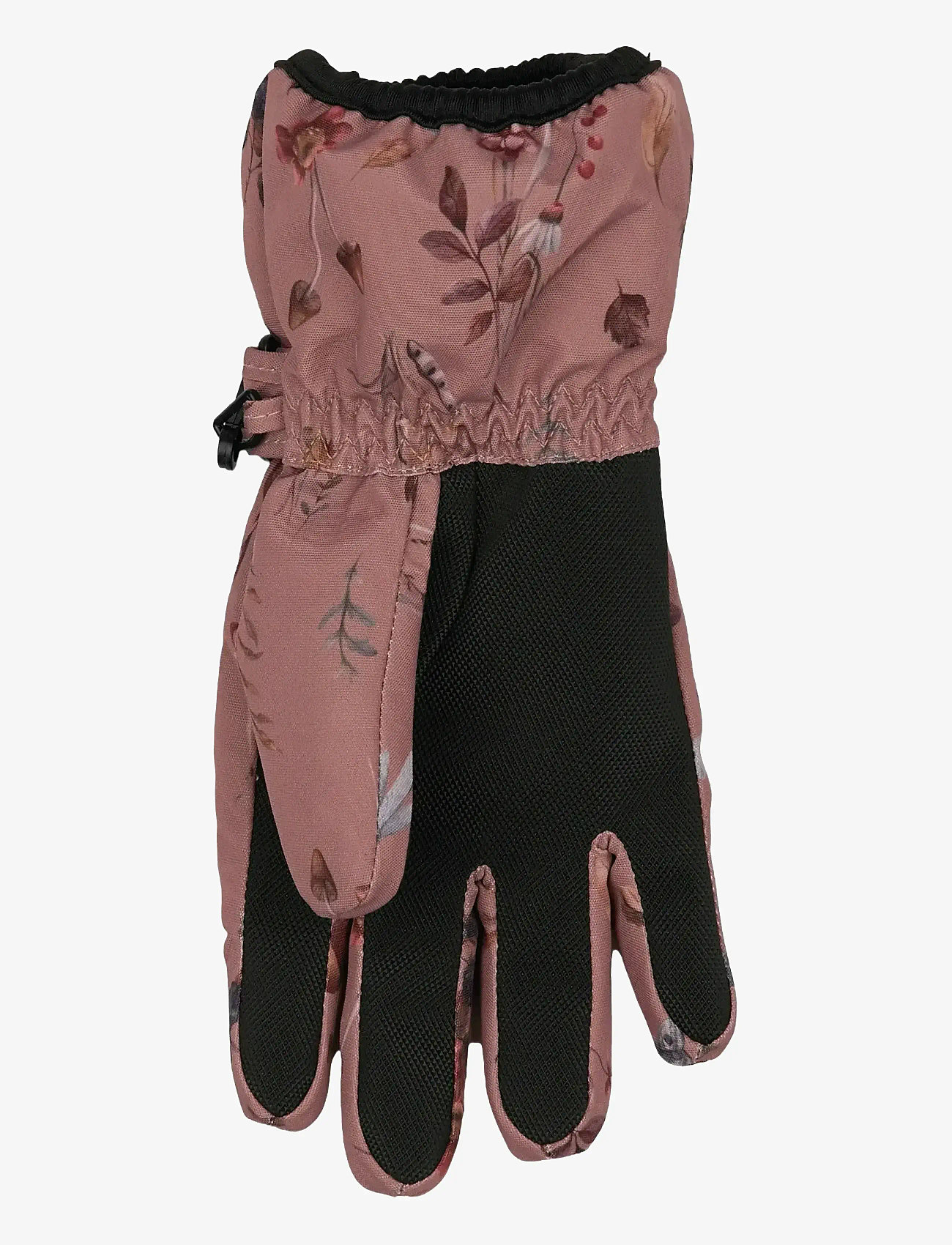 mikk-line - Polyester Gloves Aop - burlwood - 1