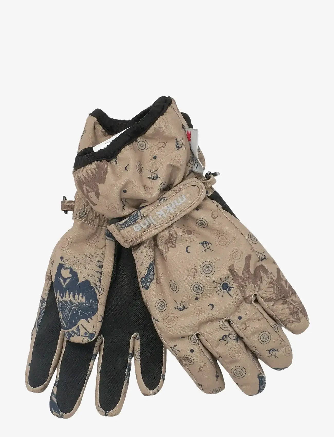 mikk-line - Polyester Gloves Aop - julegaver under 300kr - coriander - 0