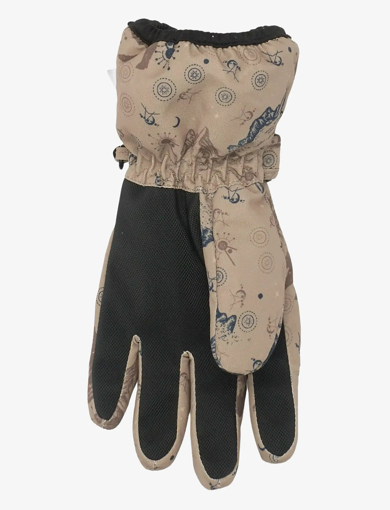 mikk-line - Polyester Gloves Aop - julegaver under 300kr - coriander - 2