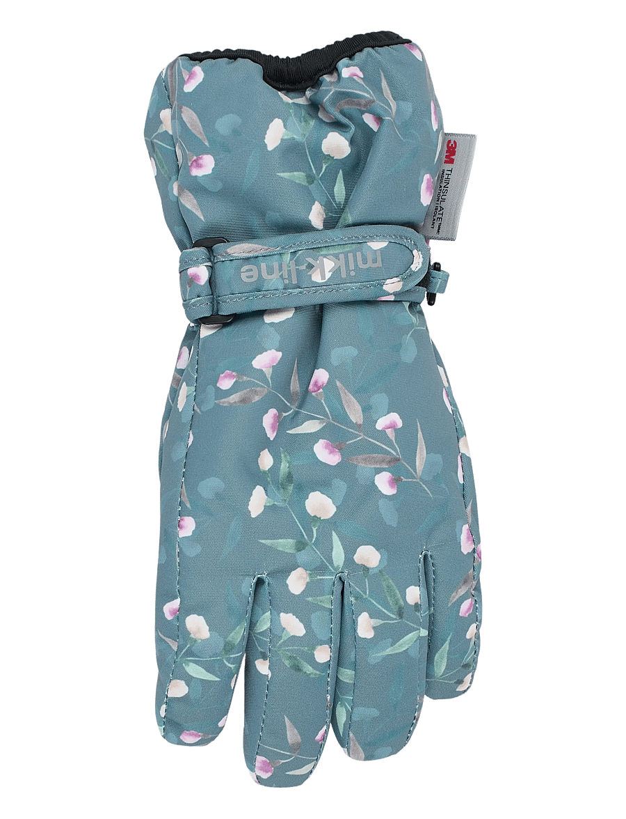 mikk-line - Polyester Gloves Aop - floral shadow aop - 1