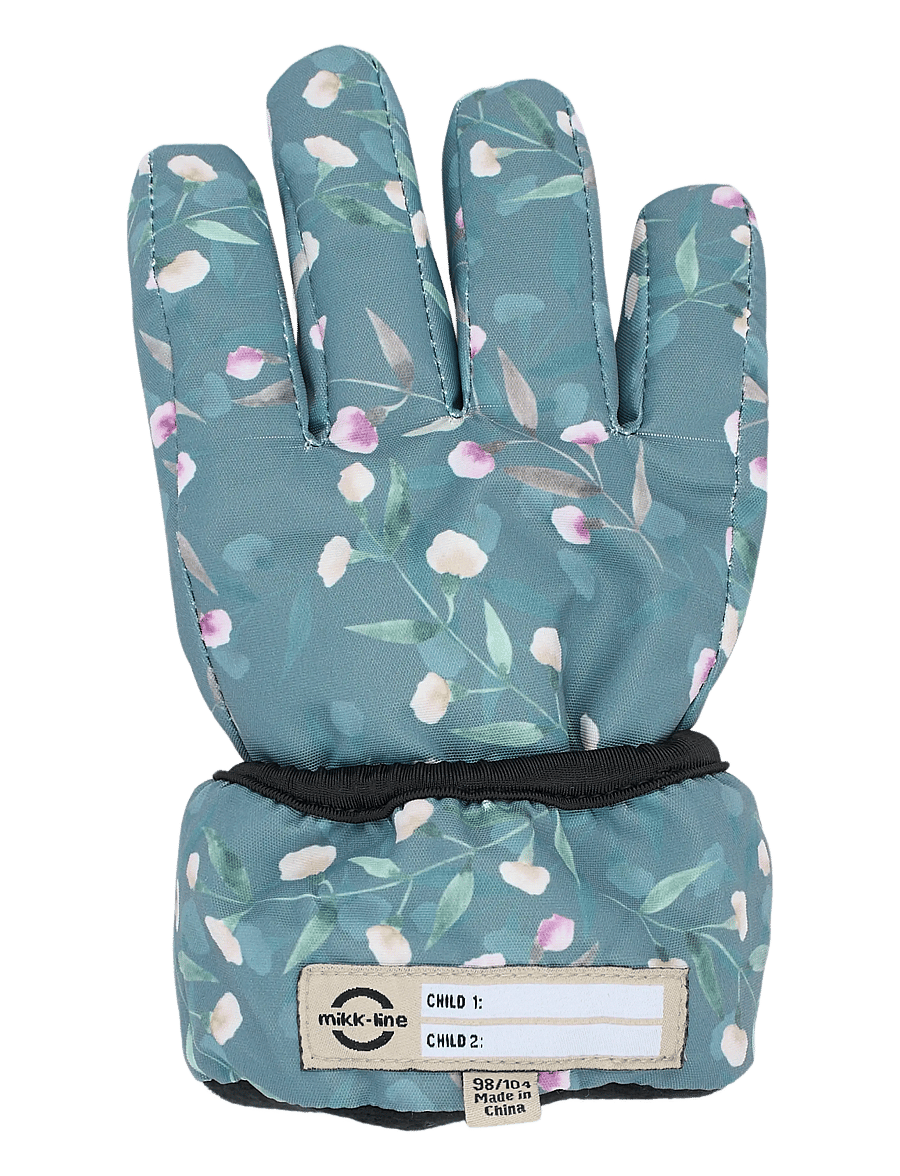 mikk-line - Polyester Gloves Aop - floral shadow aop - 3
