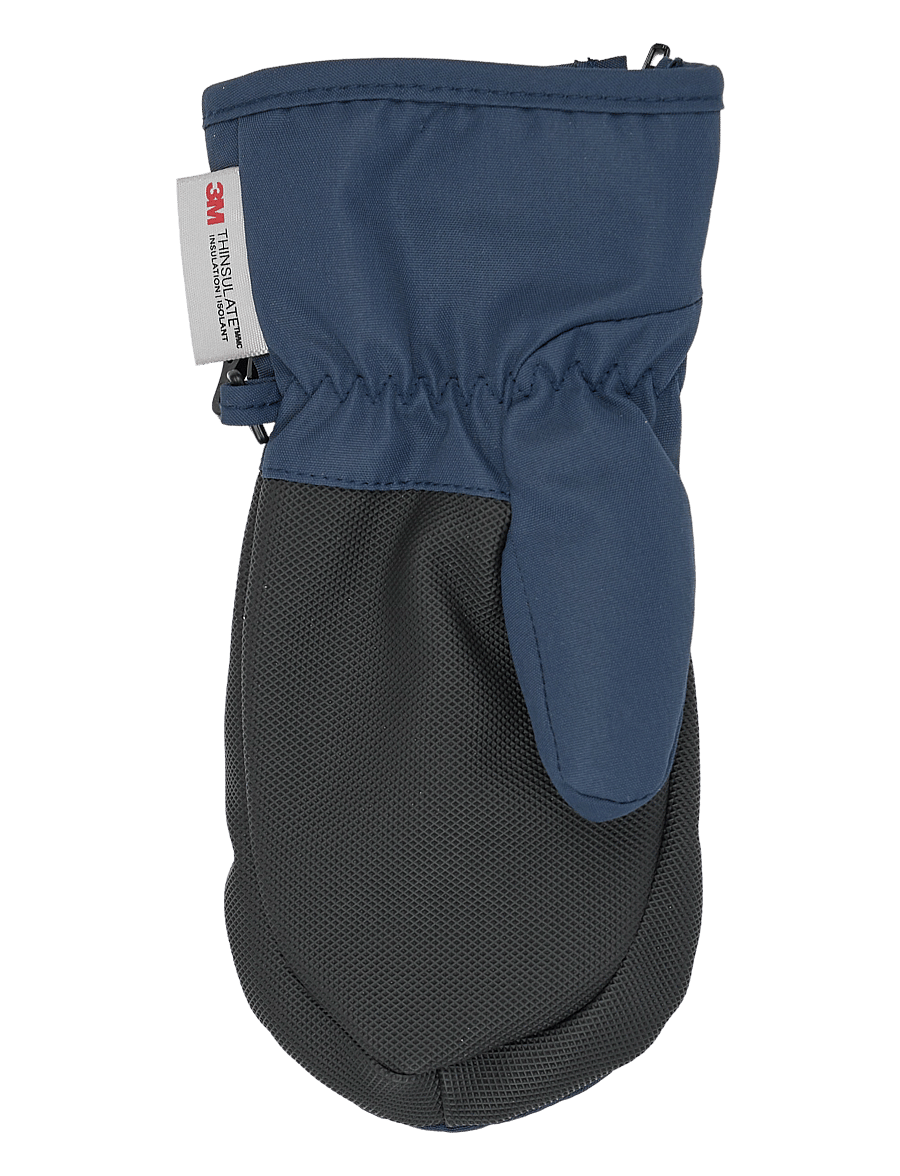 mikk-line - Polyester Mittens w. Zip - handschuhe - blue nights - 2