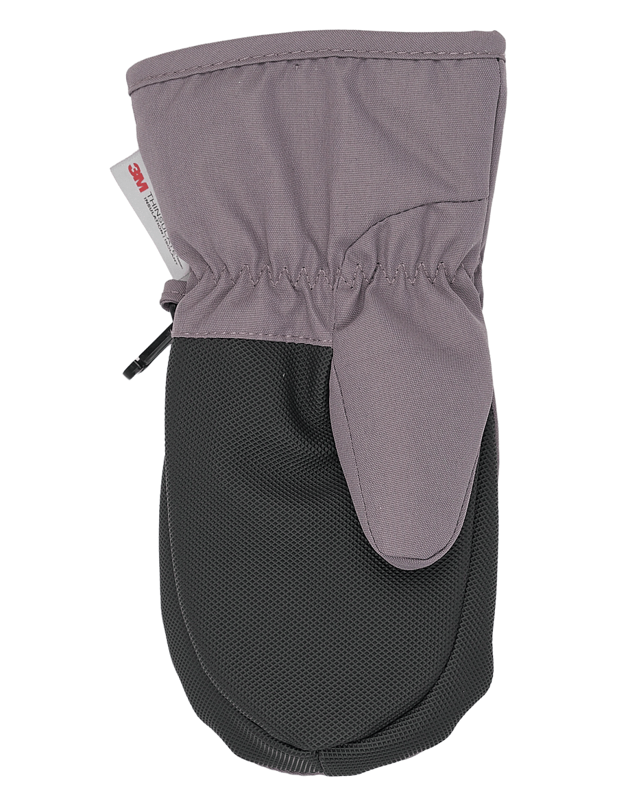 mikk-line - Polyester Mittens w. Zip - handschuhe - shark - 2
