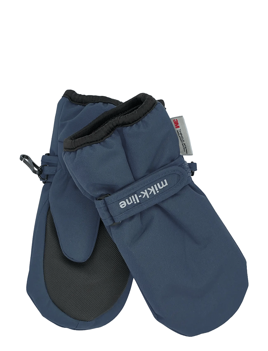 mikk-line - Polyester Mittens - handschuhe - blue nights - 0