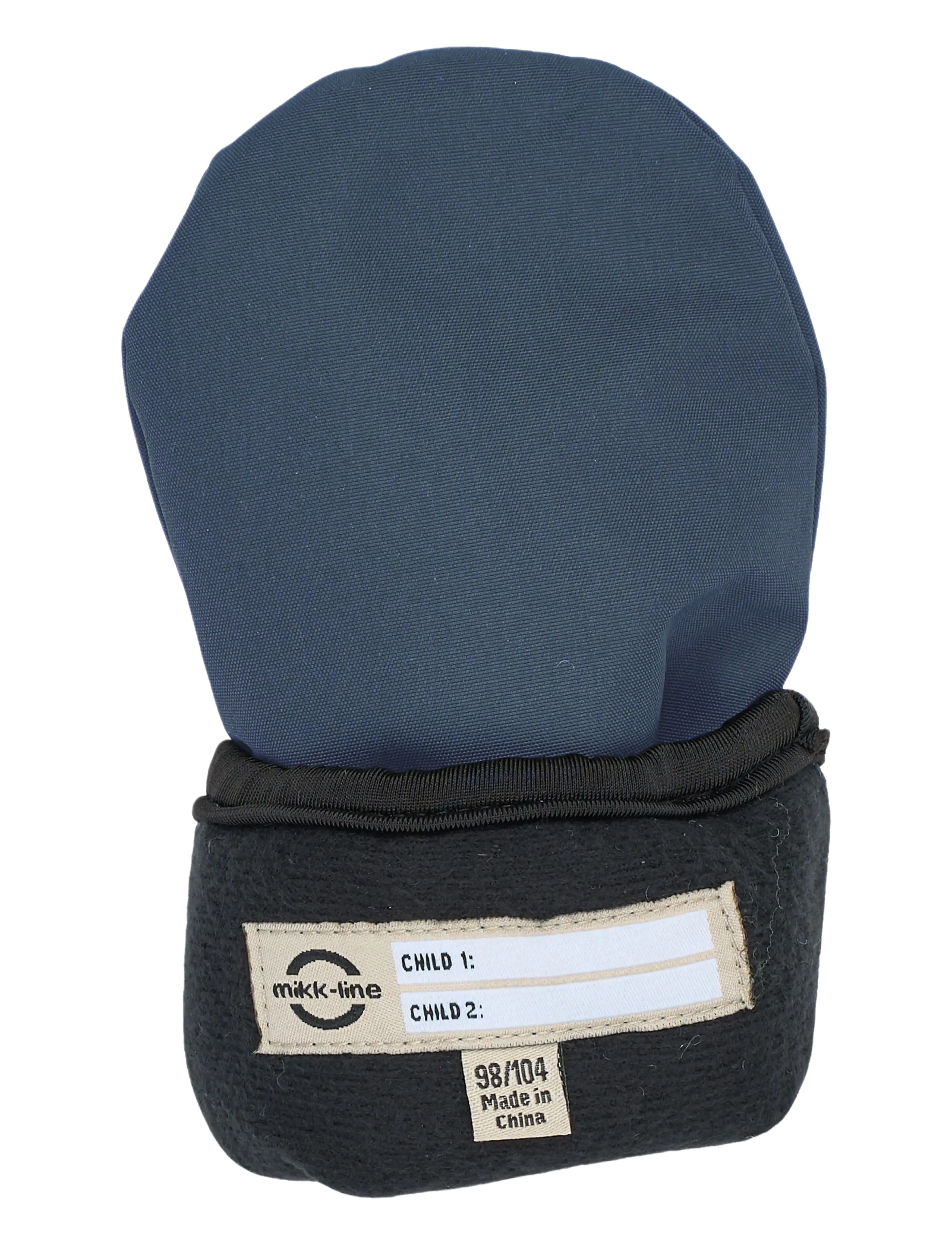mikk-line - Polyester Mittens - handschuhe - blue nights - 1