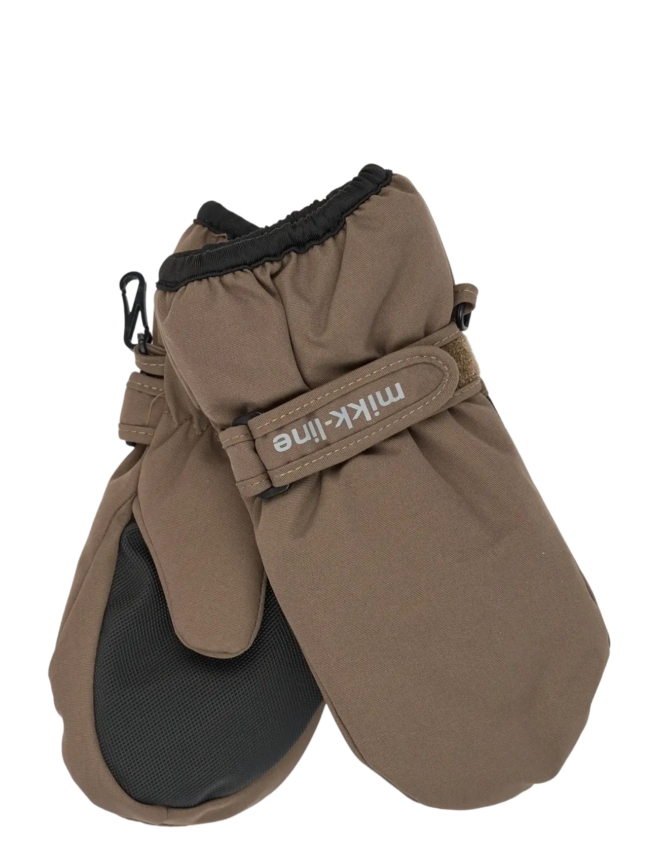 mikk-line Polyester Mittens - Accessoarer - CHOCOLATE CHIP / brown