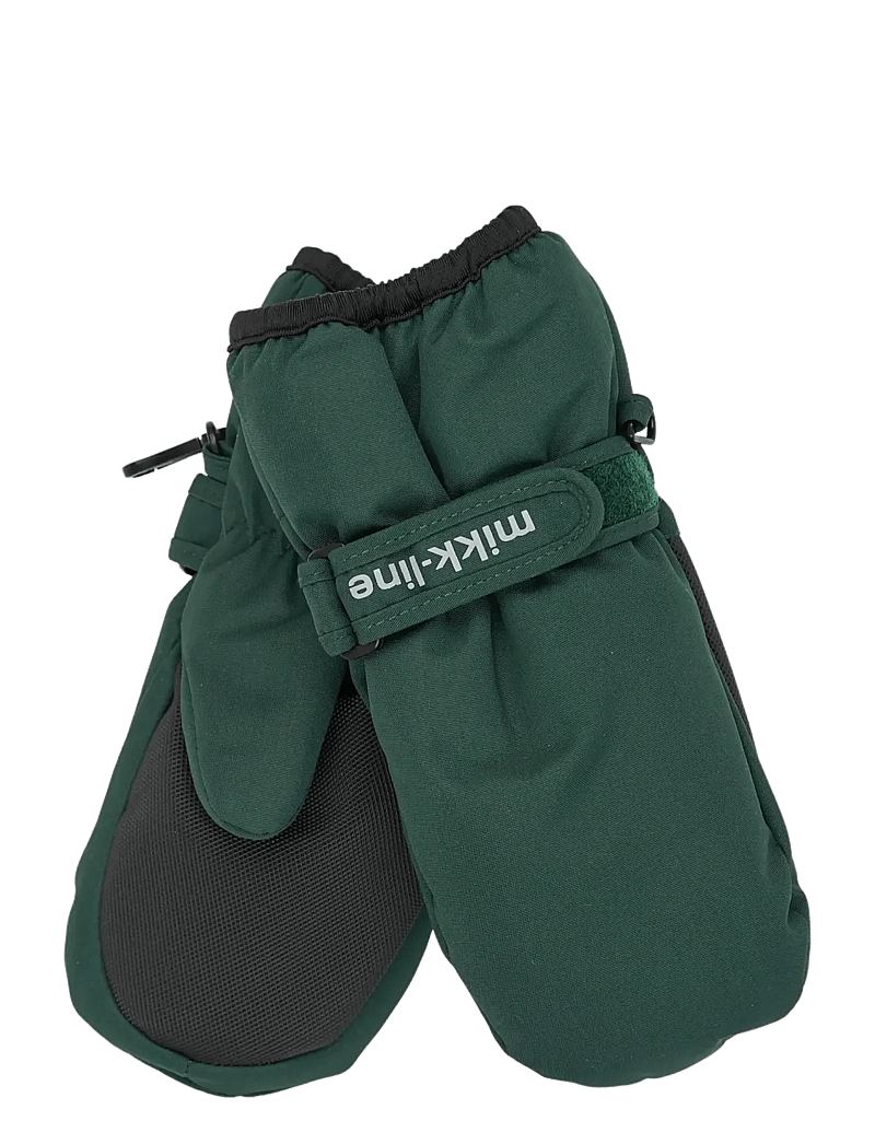 mikk-line - Polyester Mittens - handsker - darkest sprouse - 0