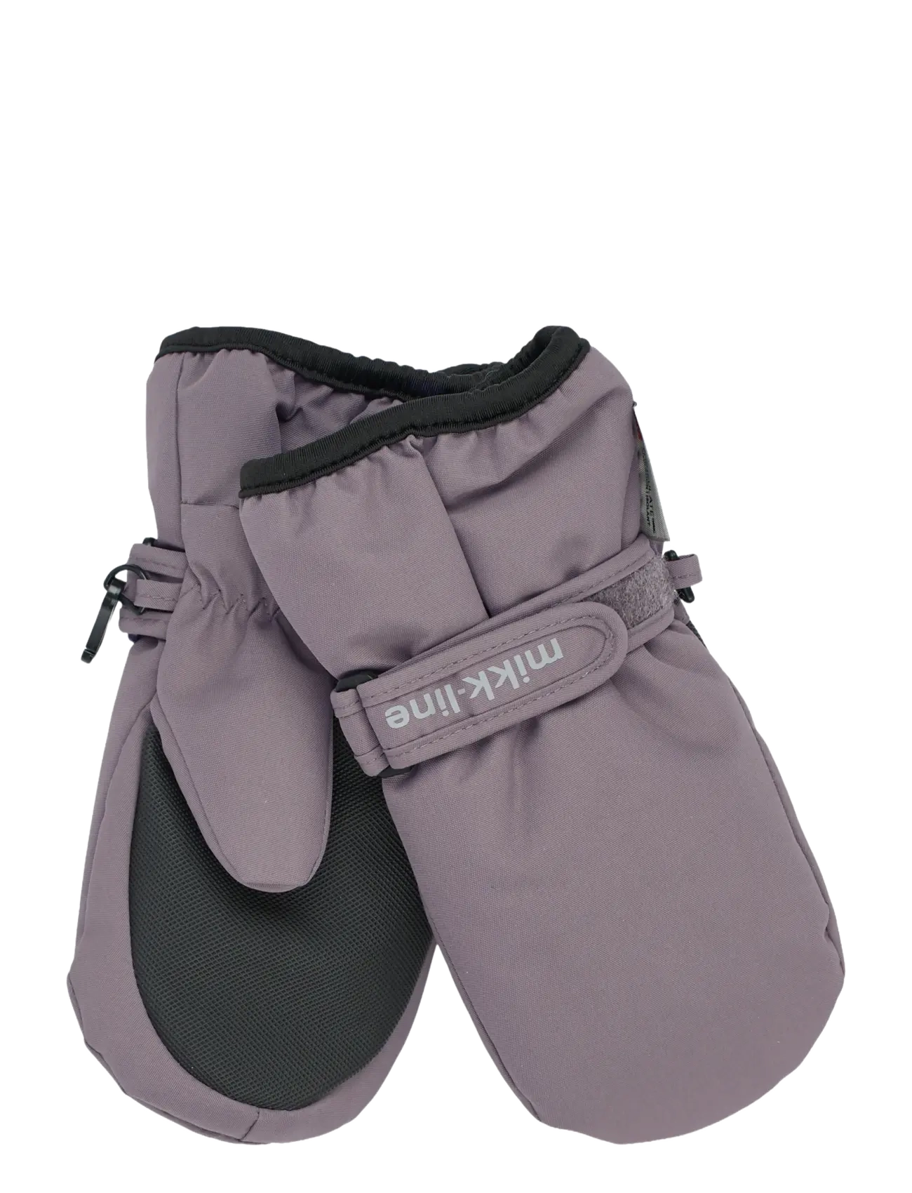 mikk-line Polyester Mittens - Accessories - SHARK / grey