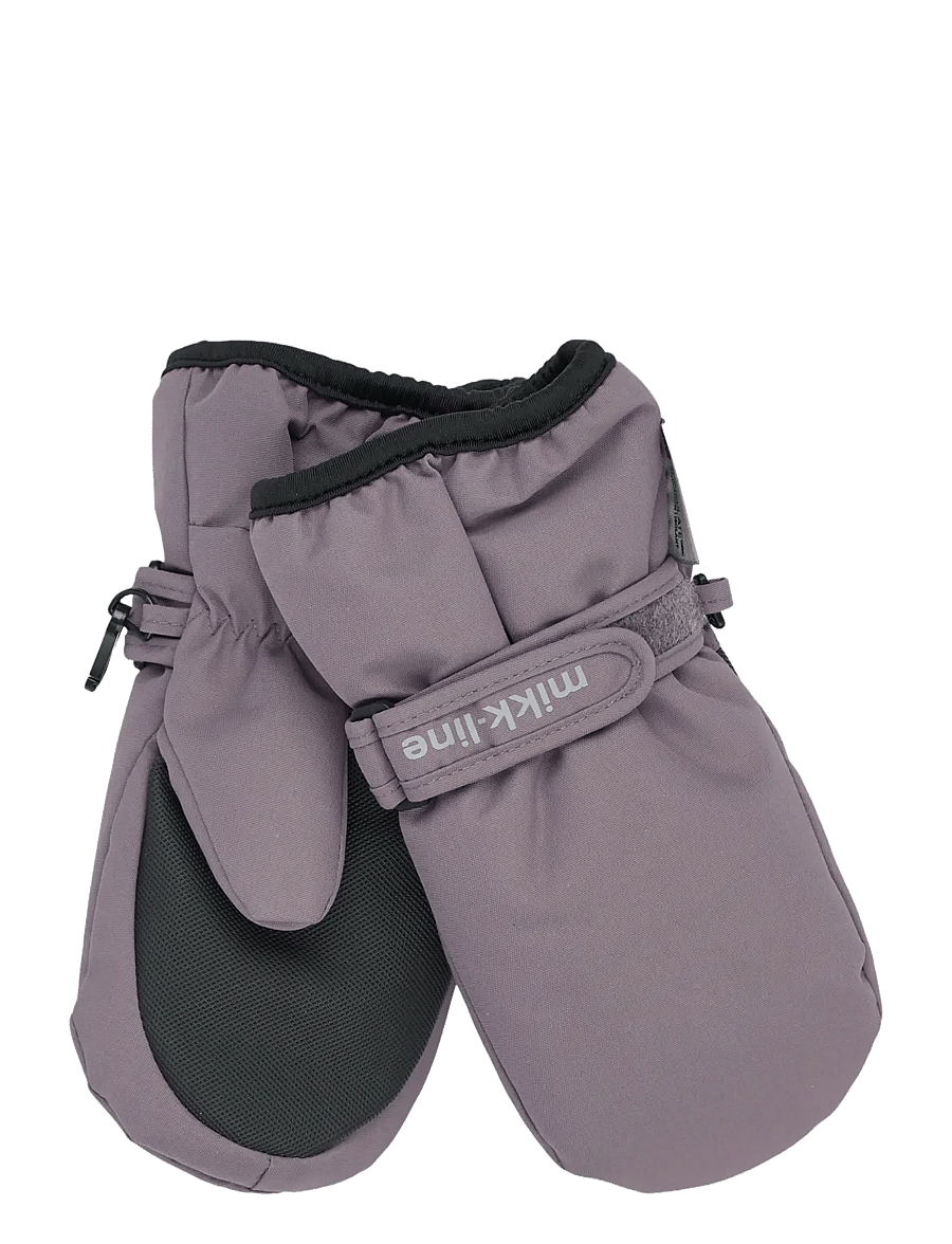 mikk-line - Polyester Mittens - shark - 0