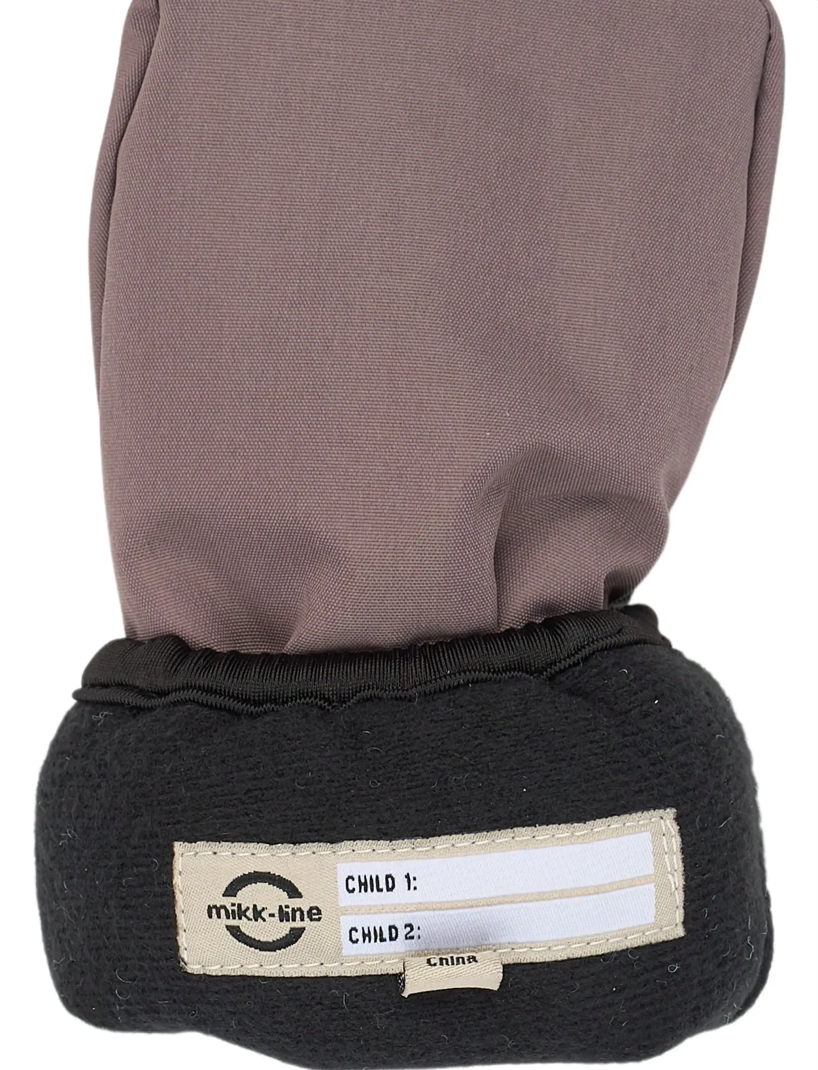 mikk-line - Polyester Mittens - sparrow - 3