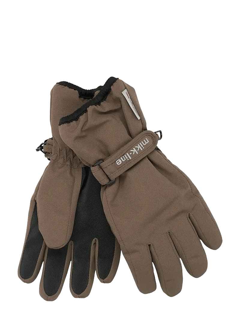 mikk-line - Polyester Gloves - chocolate chip - 0