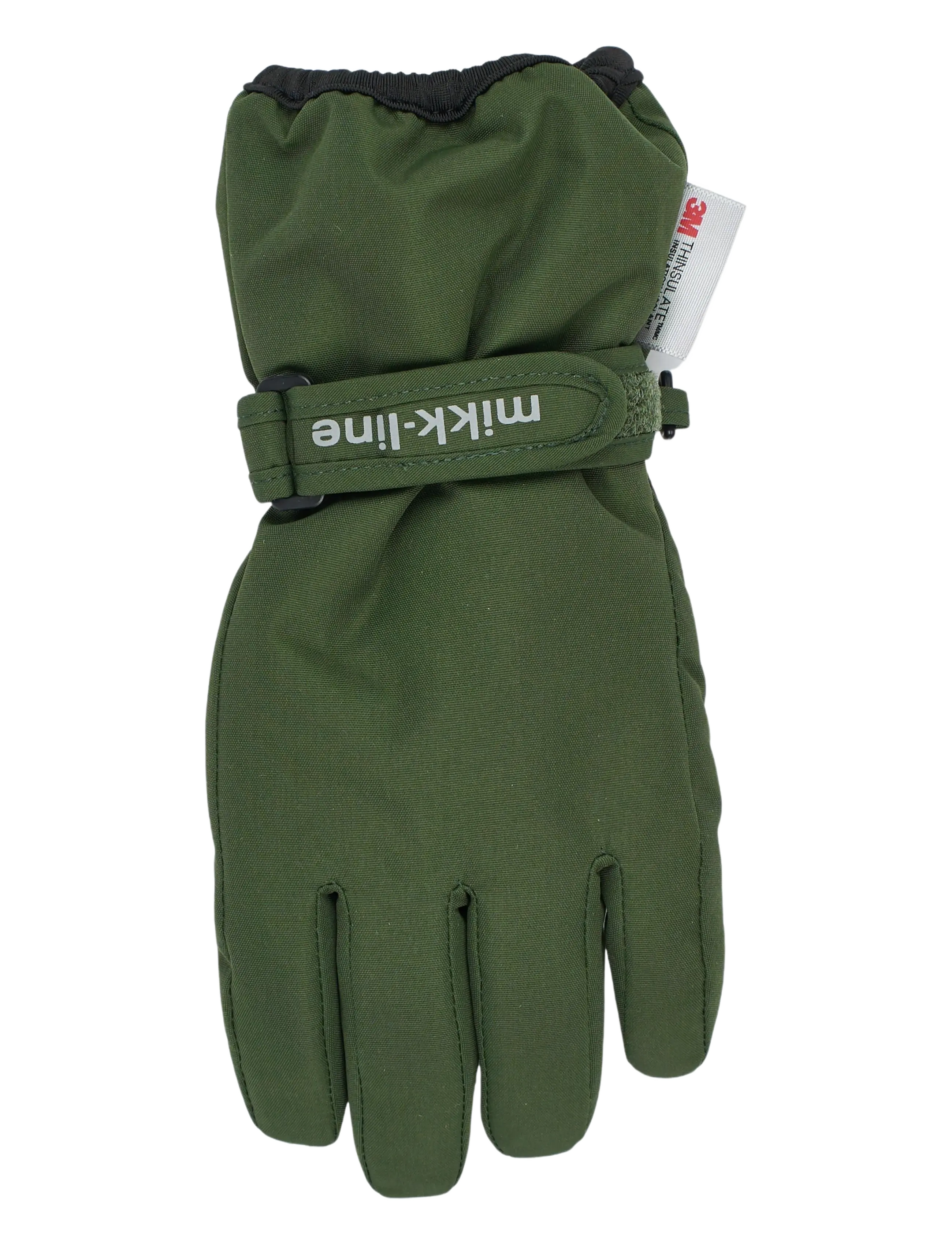 mikk-line - Polyester Gloves - handschuhe - kombu green - 1