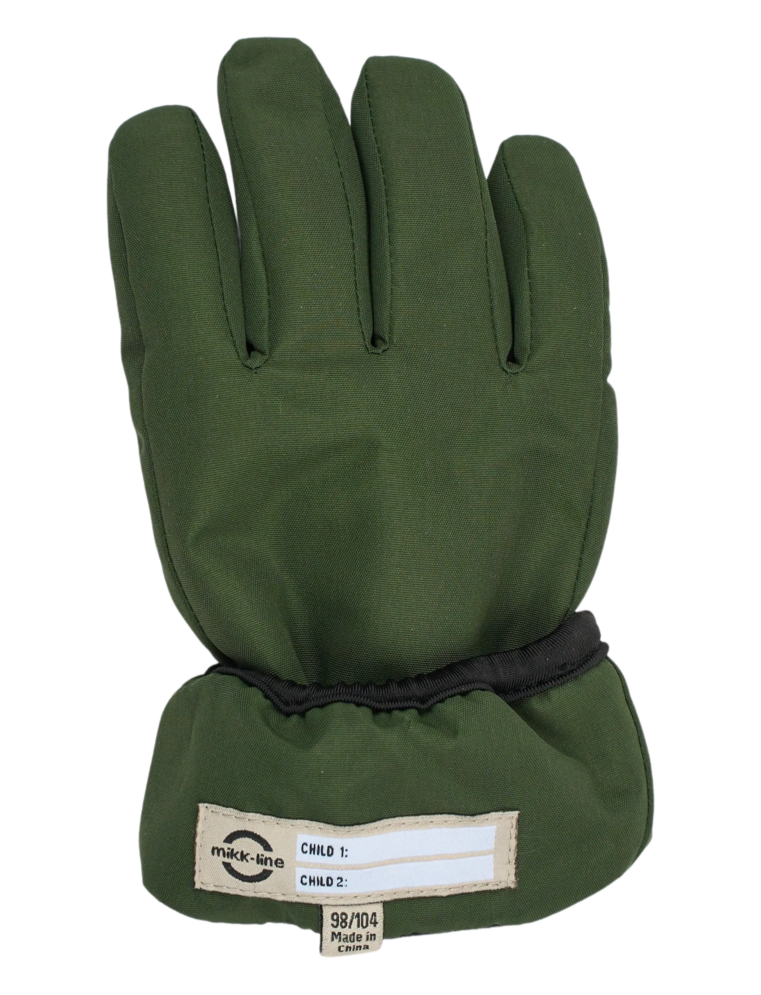 mikk-line - Polyester Gloves - handschuhe - kombu green - 3