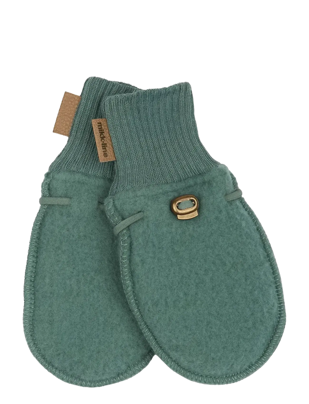 mikk-line Wool Mittens, 50/56, Gloves & Grün - Baby Gloves, Kinder