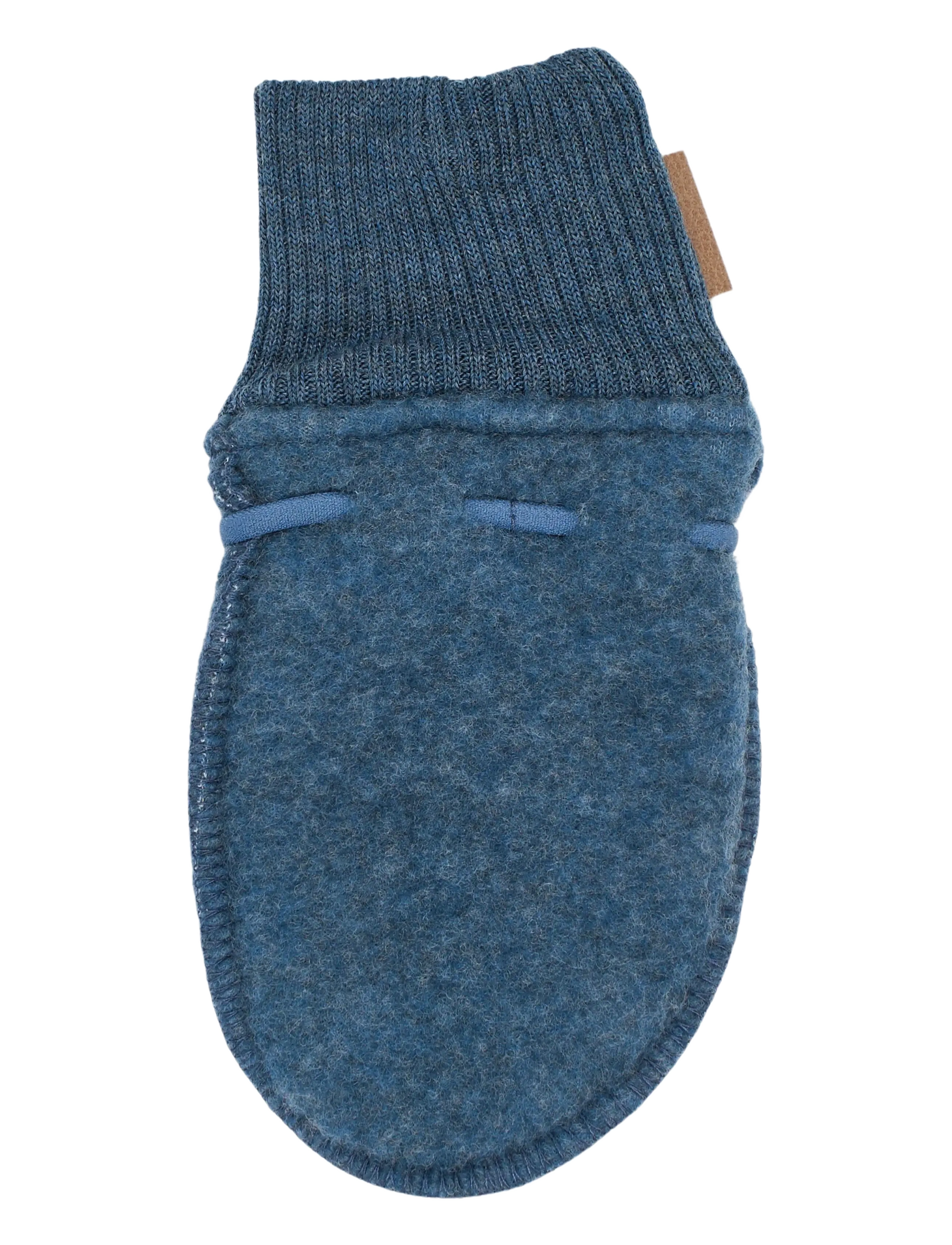 mikk-line - Wool Mittens - beebikindad - blue melange - 2