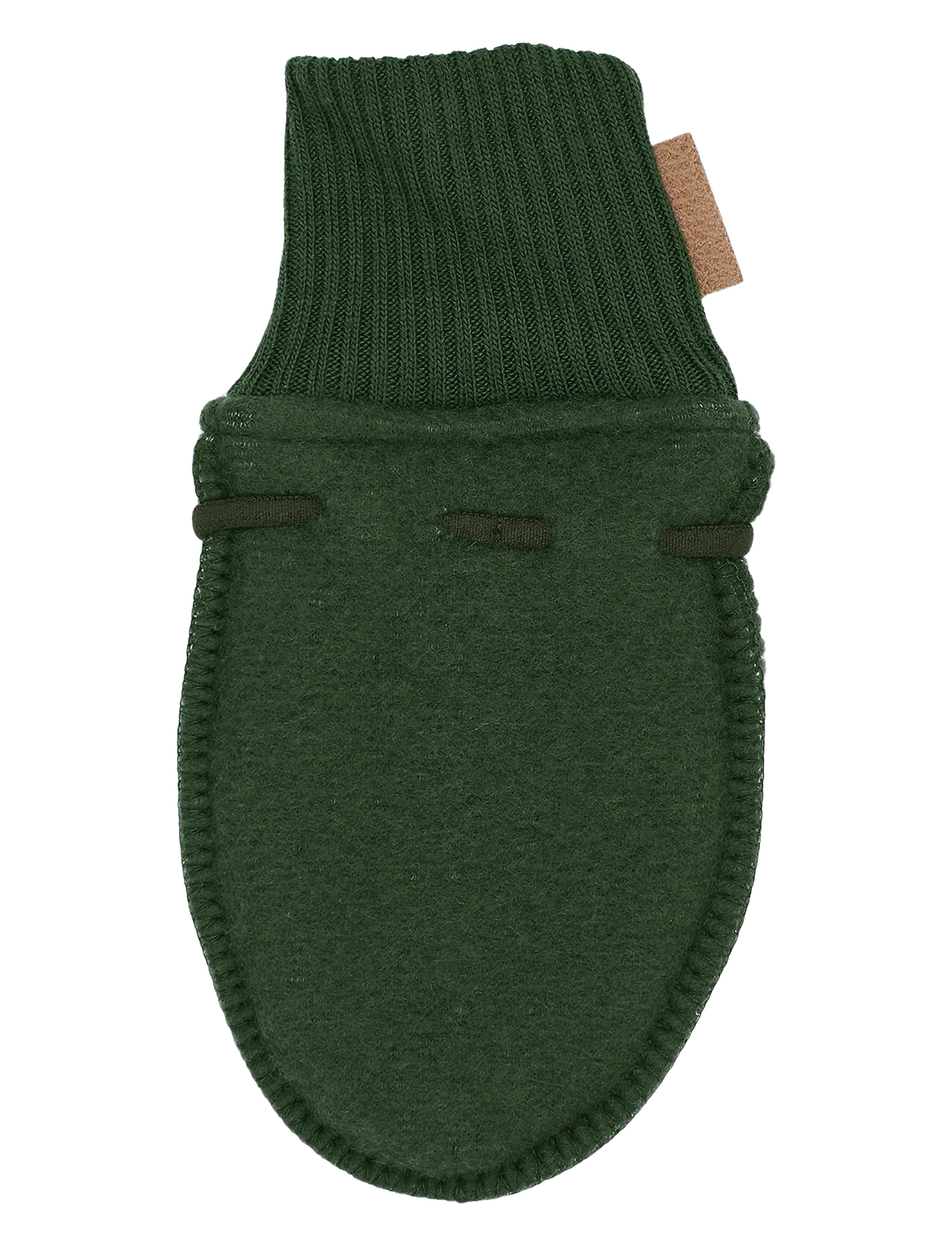 mikk-line - Wool Mittens - beebikindad - kombu green - 2