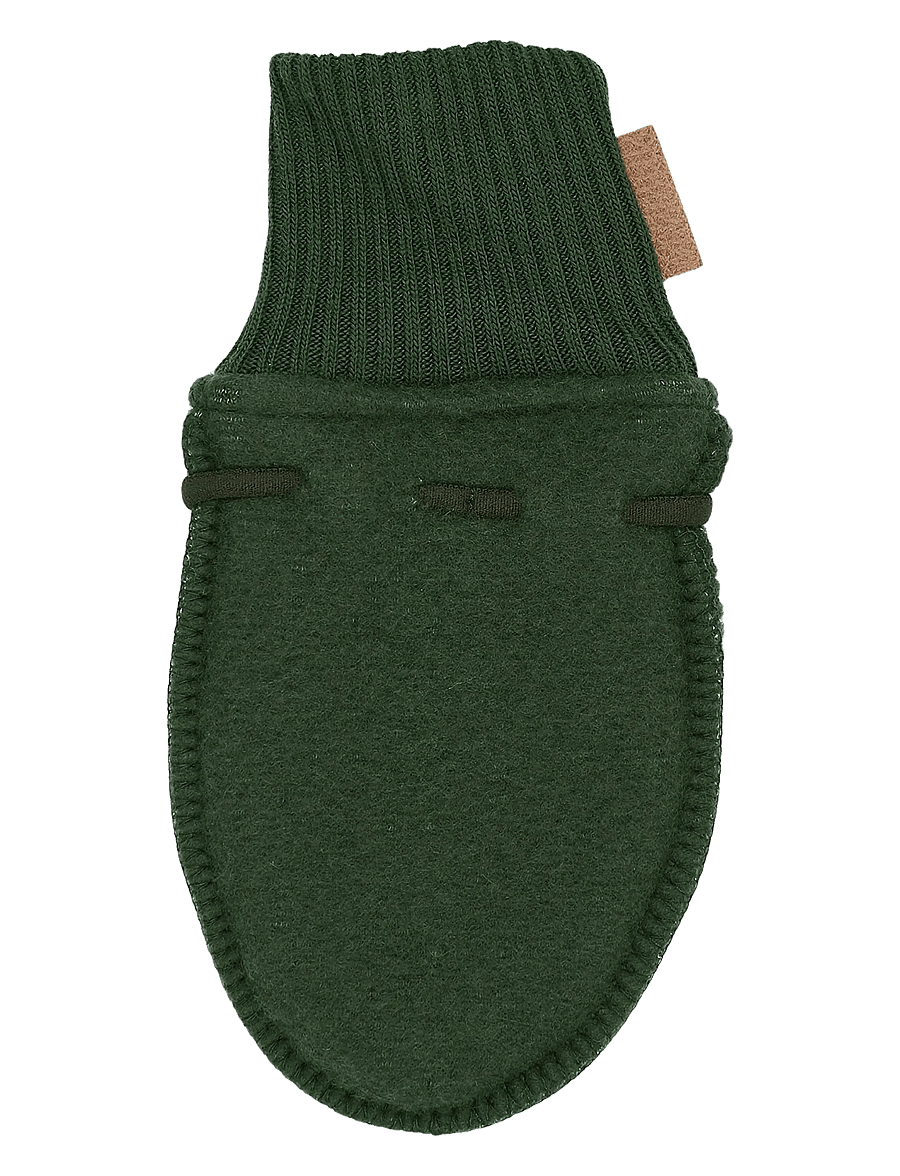mikk-line - Wool Mittens - beebikindad - kombu green - 2