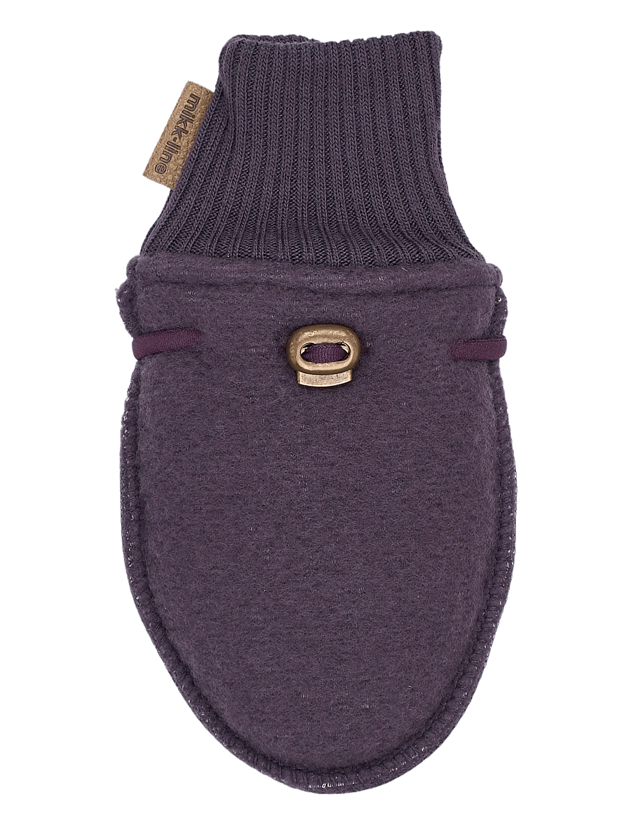 mikk-line - Wool Mittens - beebikindad - plum perfect - 1