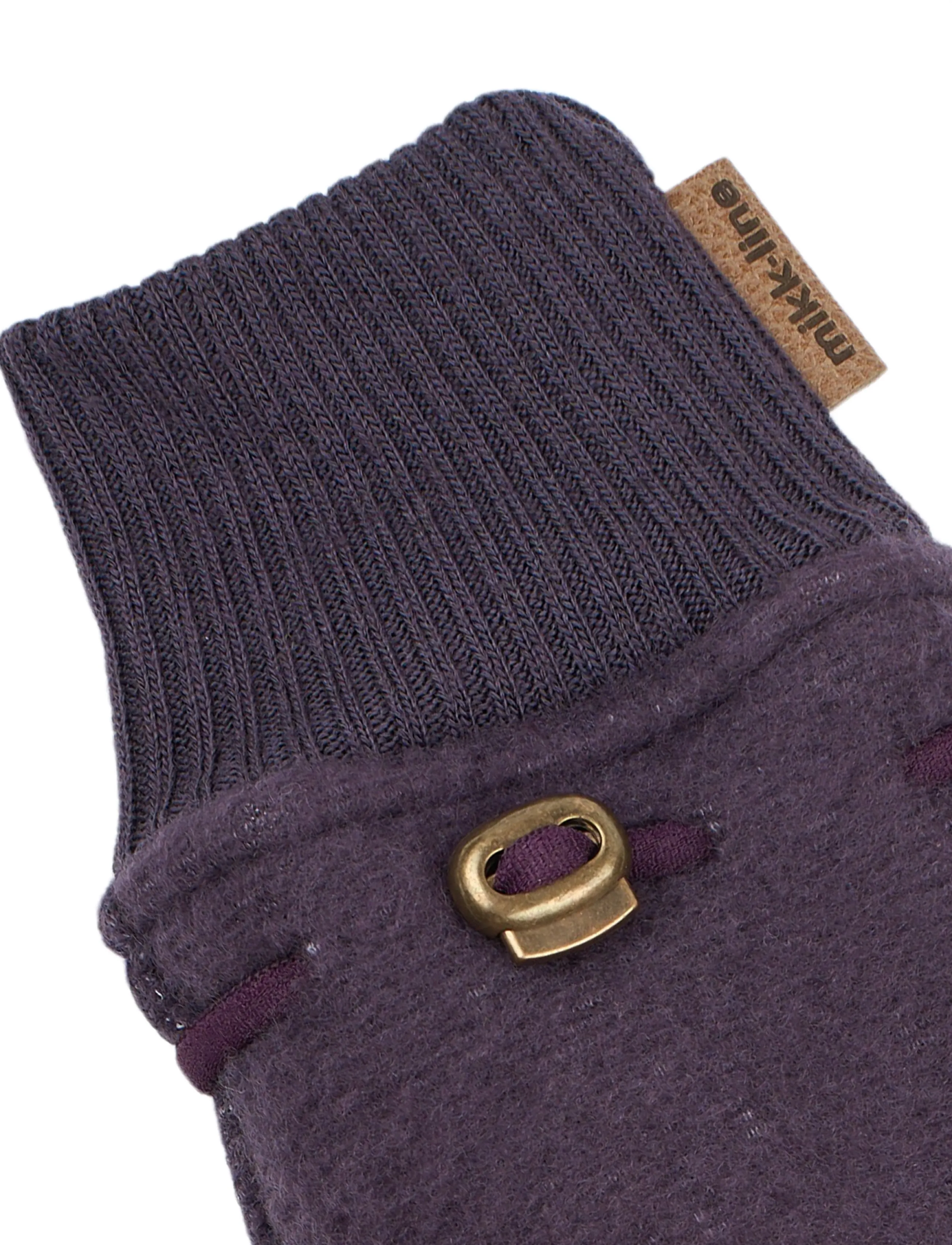 mikk-line - Wool Mittens - beebikindad - plum perfect - 3