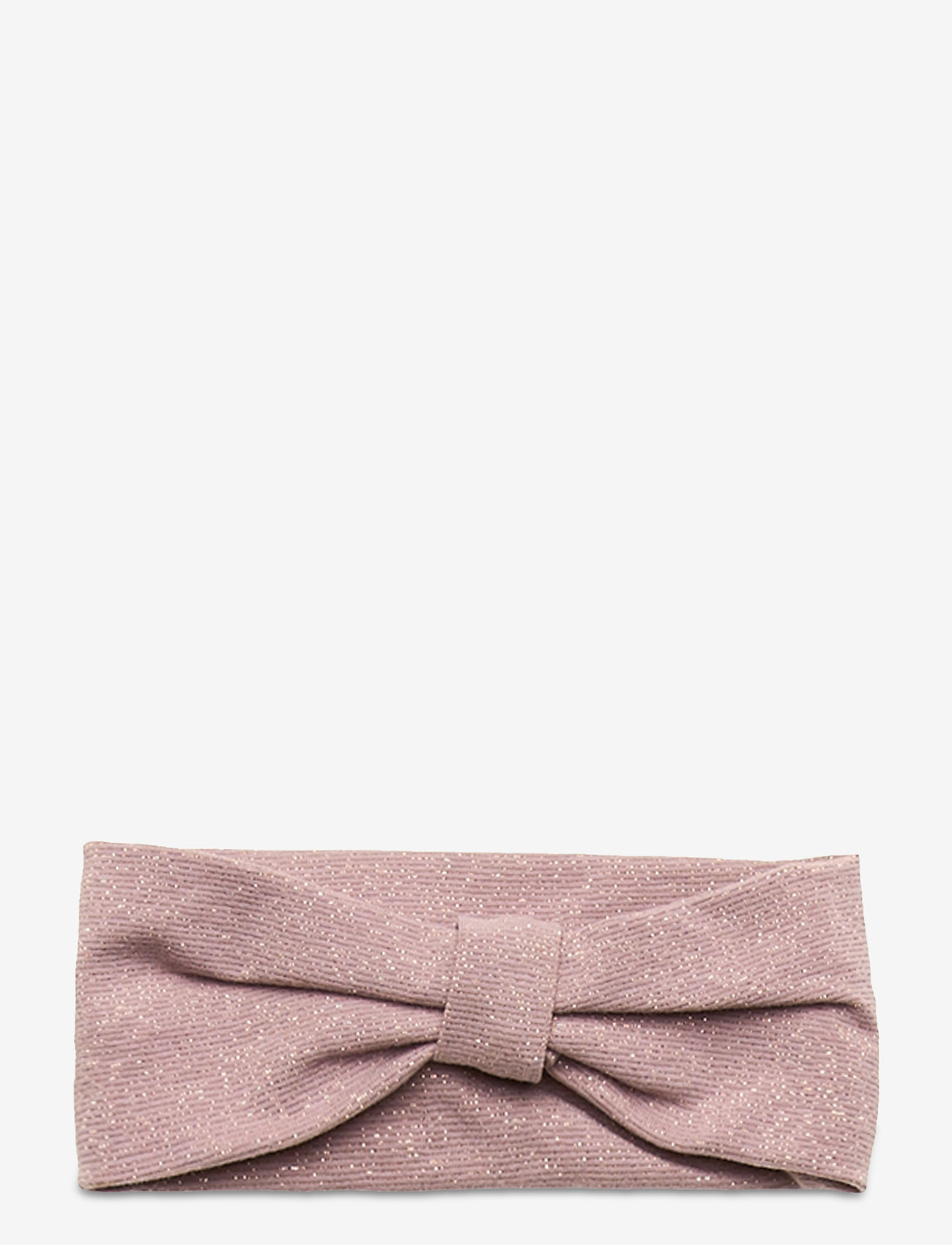 Mikk-Line - Cotton Lurex Double Layer Headband - elderberry - 0