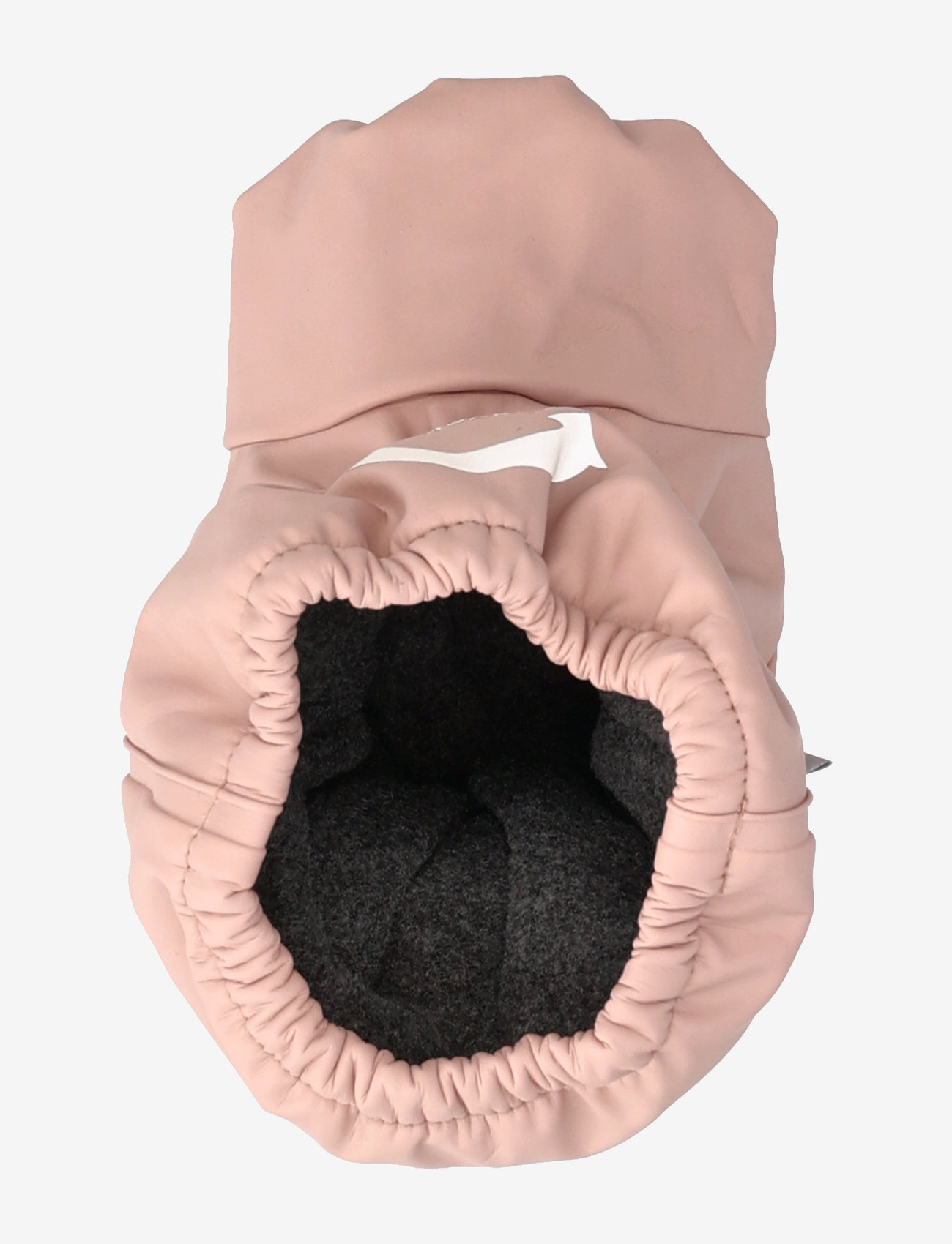 mikk-line - PU Rain Footies w. Fleece - babystrikstøvler - adobe rose - 3