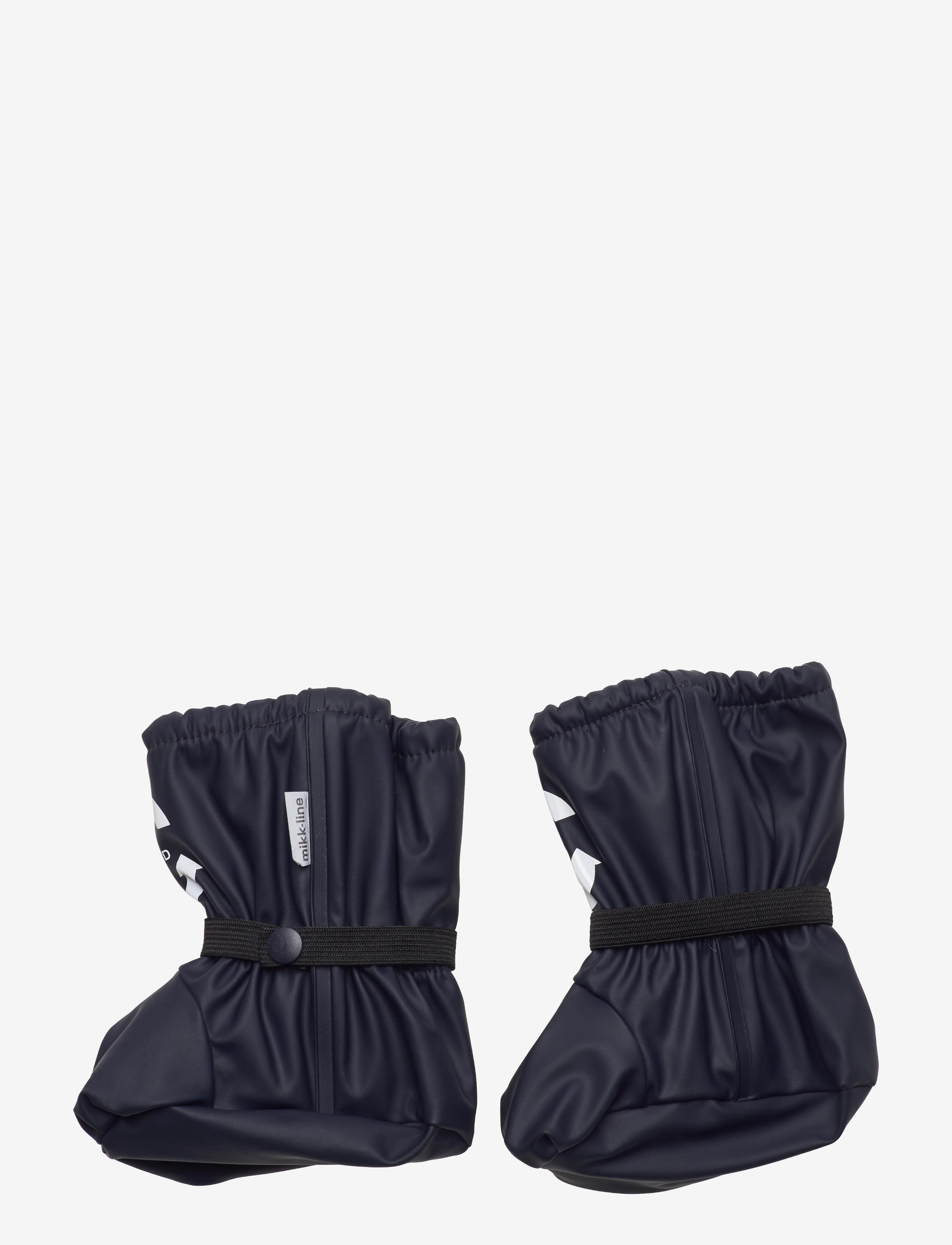 mikk-line - PU Rain Footies w. Fleece - babystrikstøvler - blue nights - 1