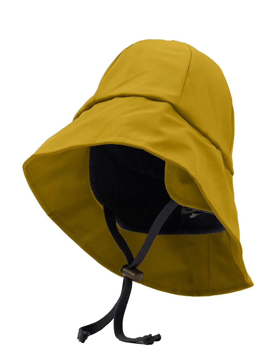 mikk-line - PU Southwest Rain Hat - regenhüte - sunflower - 0