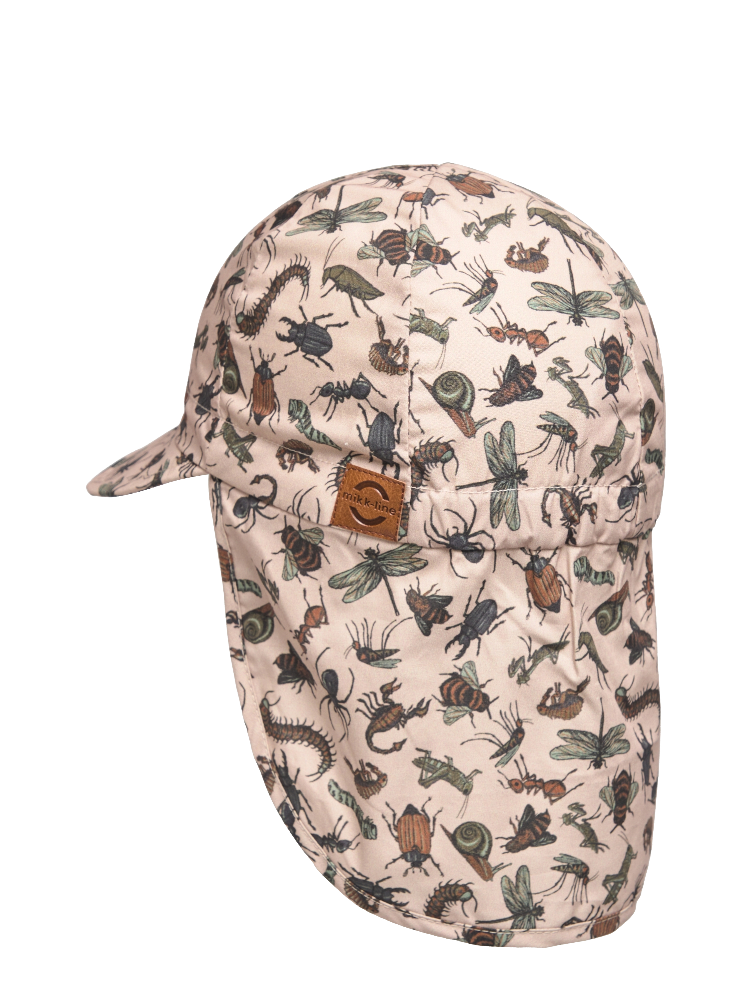 mikk-line - Summercap Long Neck - Aop - accessories - doeskin - 1